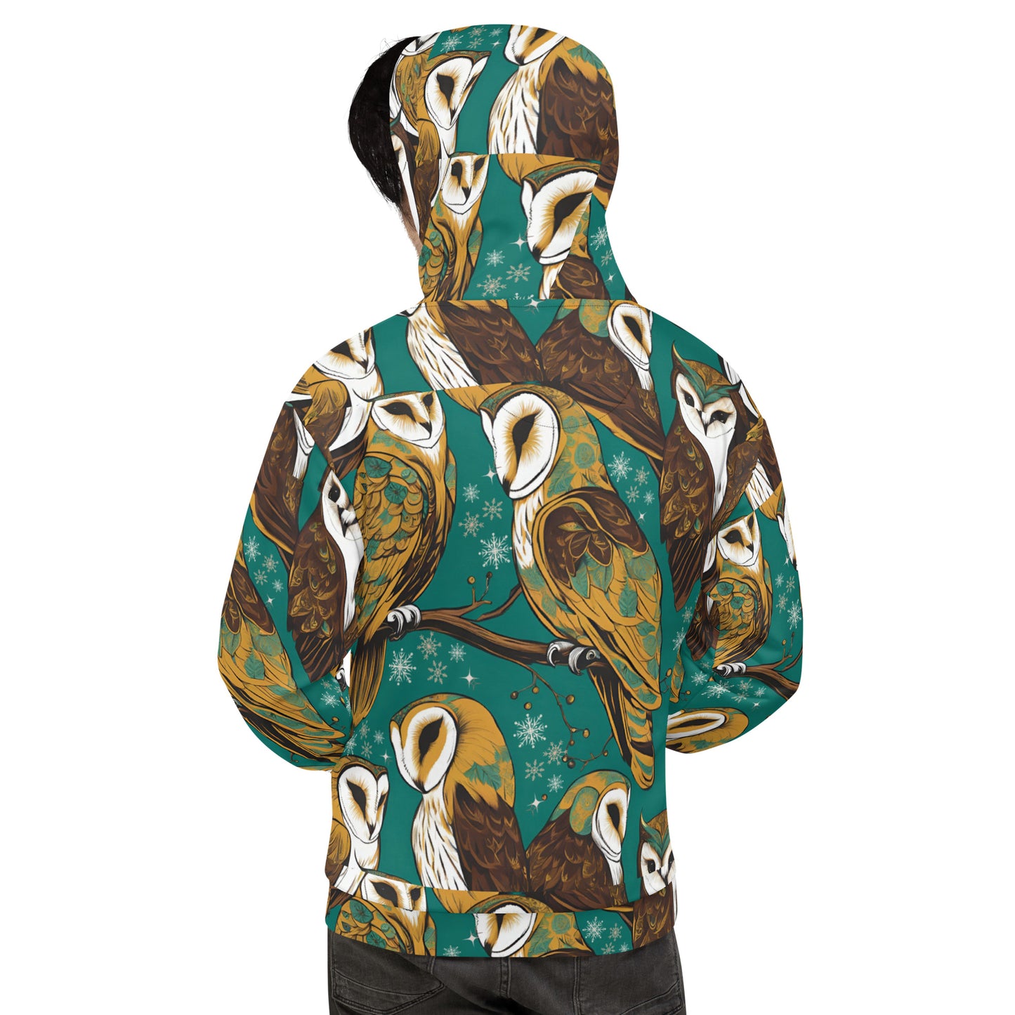 PGP Holiday Unisex Hoodie - Frozen Serenade Print | Soft, Cozy & Stylish