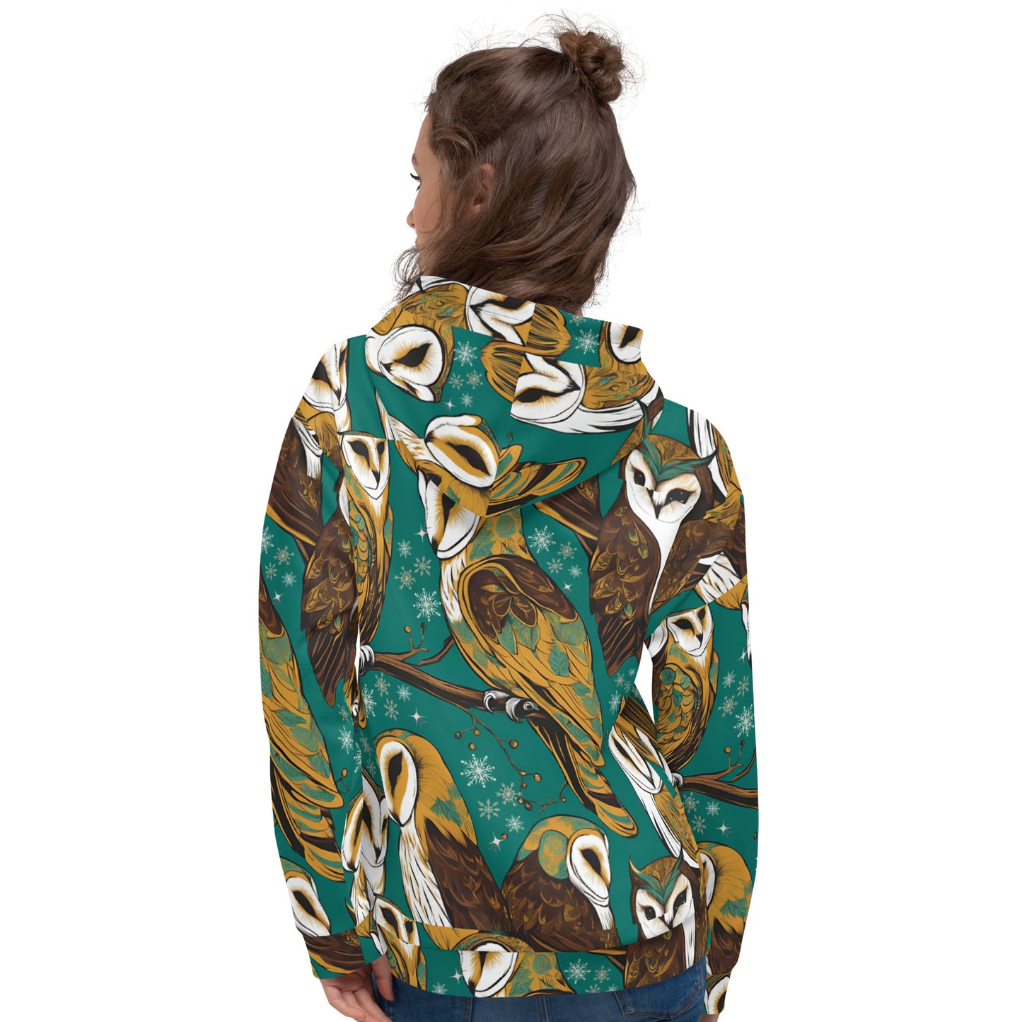 PGP Holiday Unisex Hoodie - Frozen Serenade Print | Soft, Cozy & Stylish