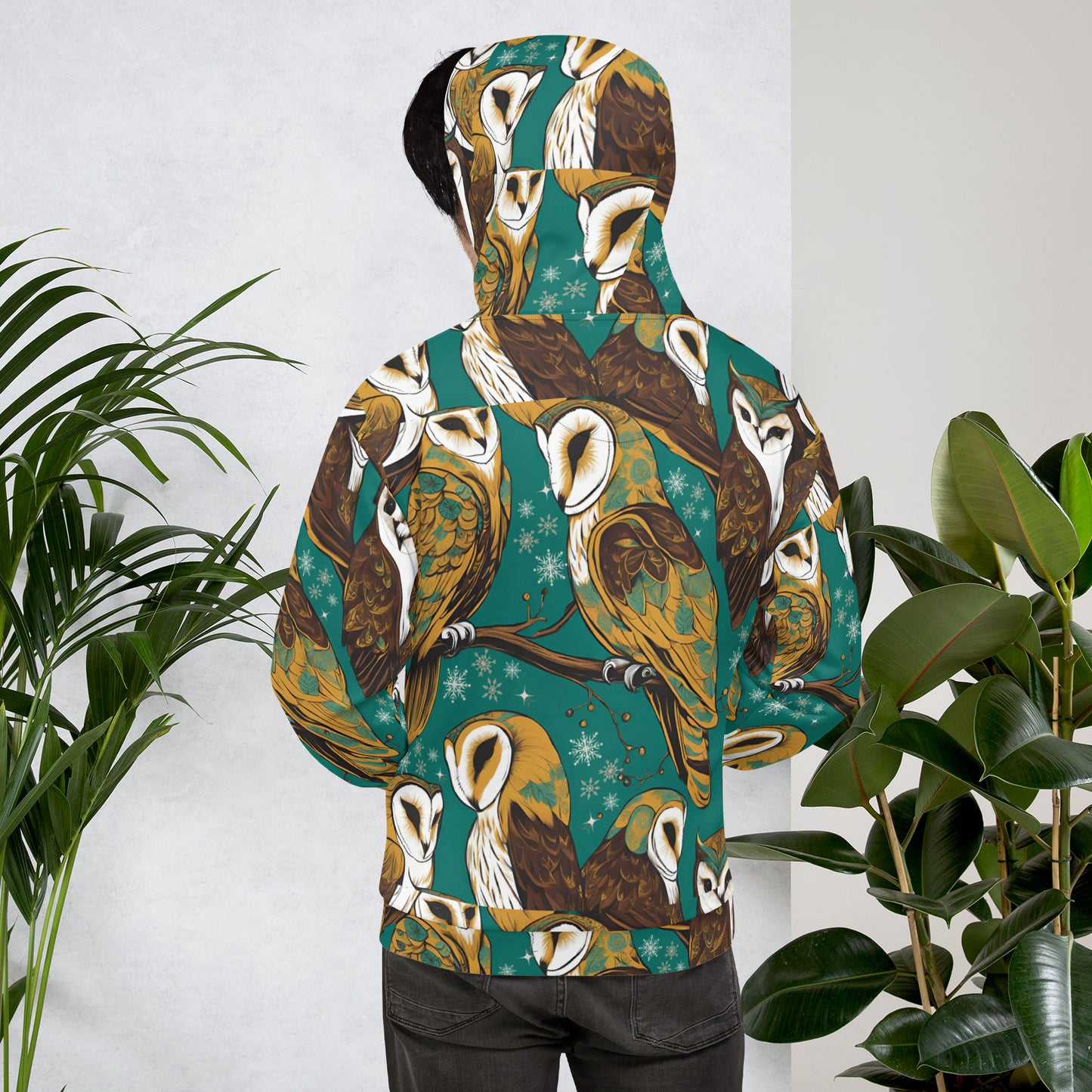 PGP Holiday Unisex Hoodie - Frozen Serenade Print | Soft, Cozy & Stylish
