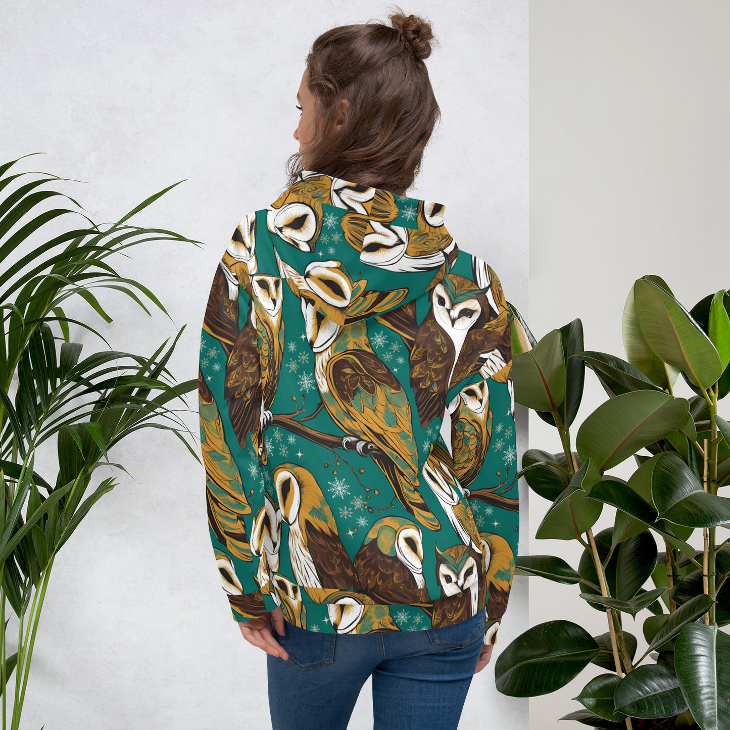 PGP Holiday Unisex Hoodie - Frozen Serenade Print | Soft, Cozy & Stylish