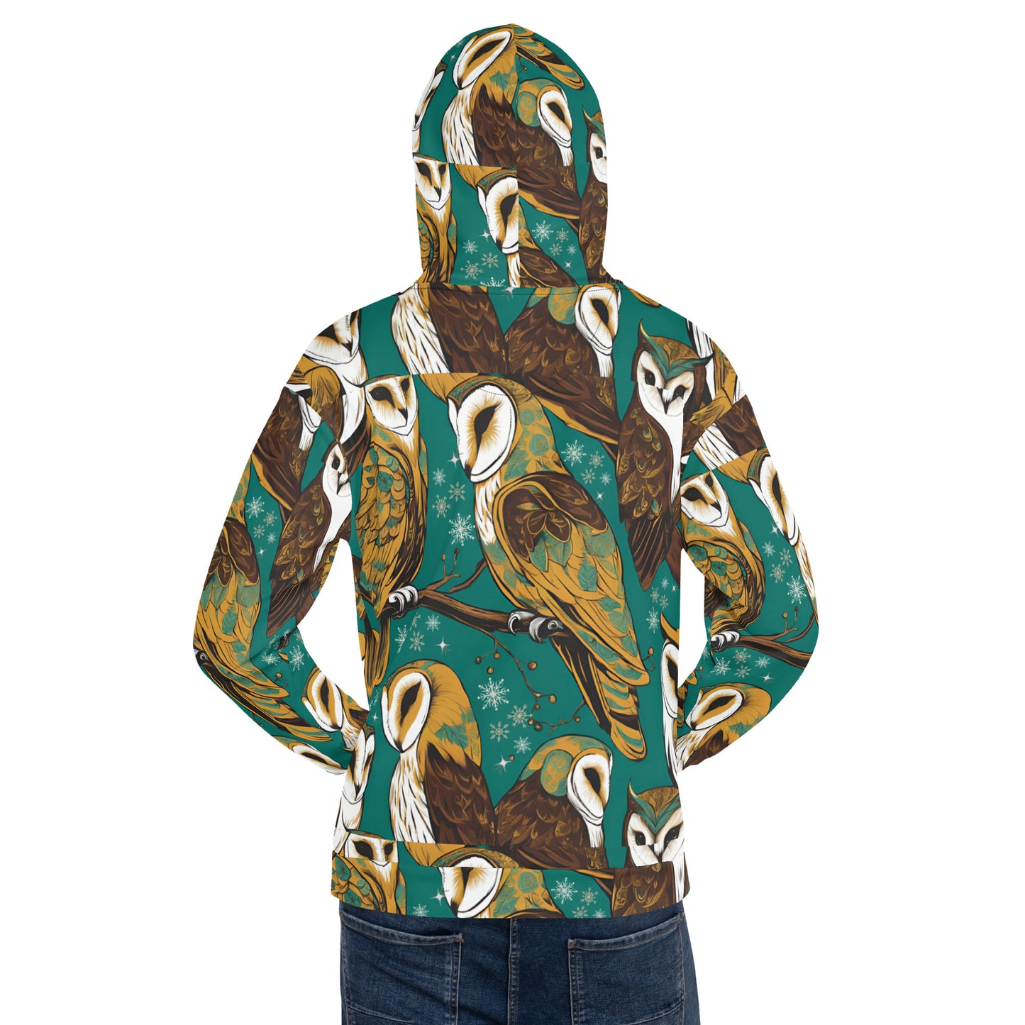 PGP Holiday Unisex Hoodie - Frozen Serenade Print | Soft, Cozy & Stylish