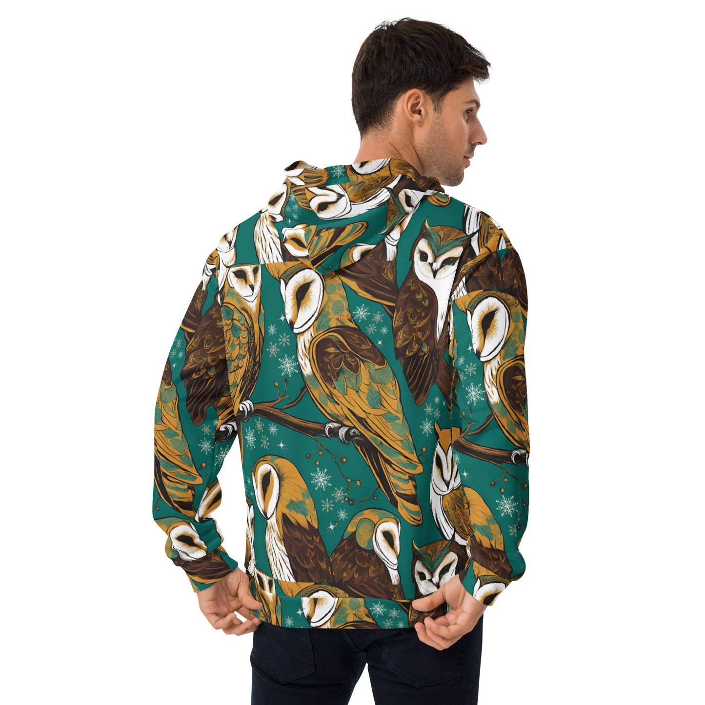 PGP Holiday Unisex Hoodie - Frozen Serenade Print | Soft, Cozy & Stylish