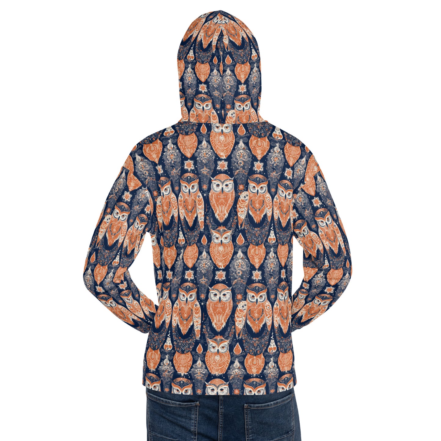 PGP Holiday Unisex Hoodie - Ivory Embers Print | Soft, Cozy & Stylish