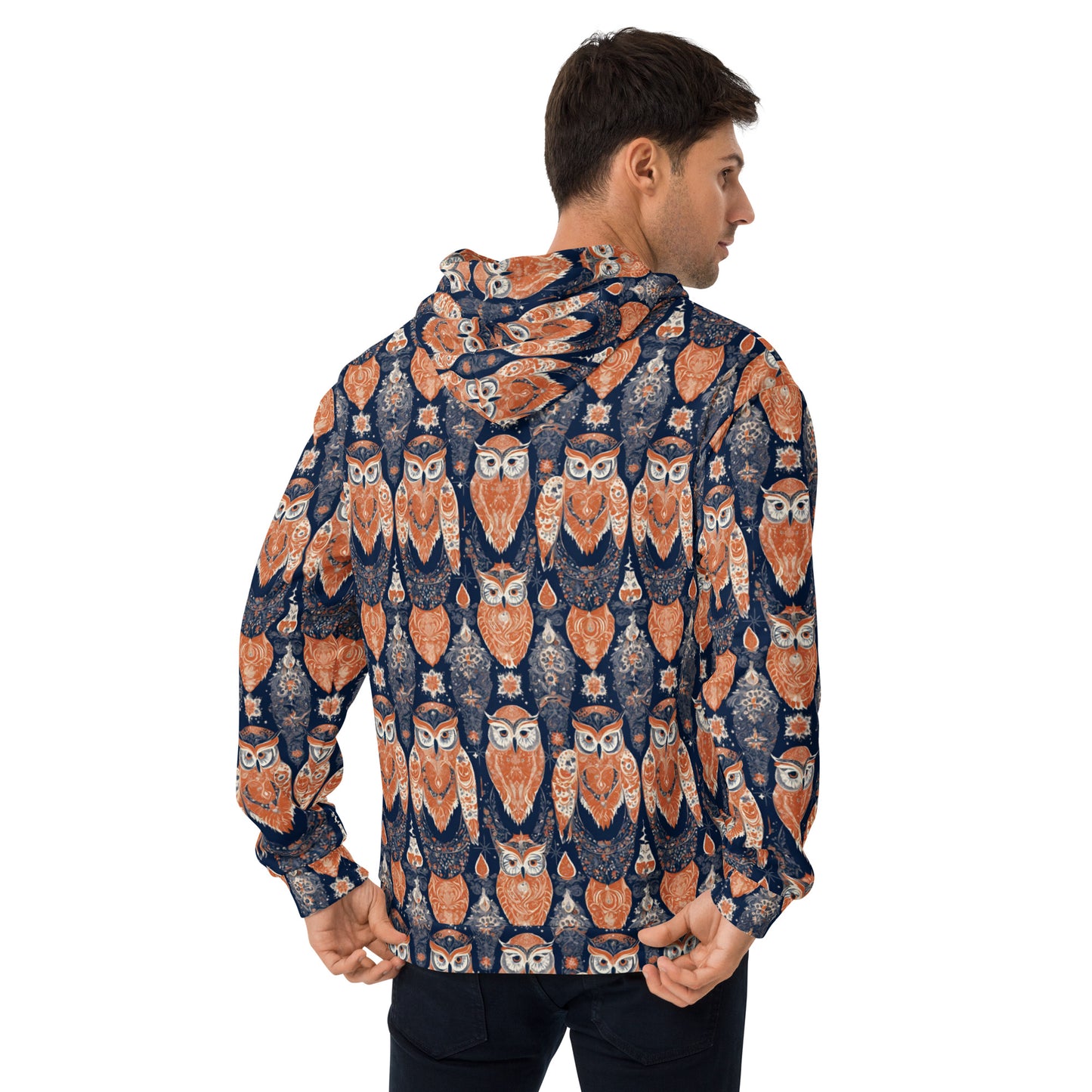 PGP Holiday Unisex Hoodie - Ivory Embers Print | Soft, Cozy & Stylish
