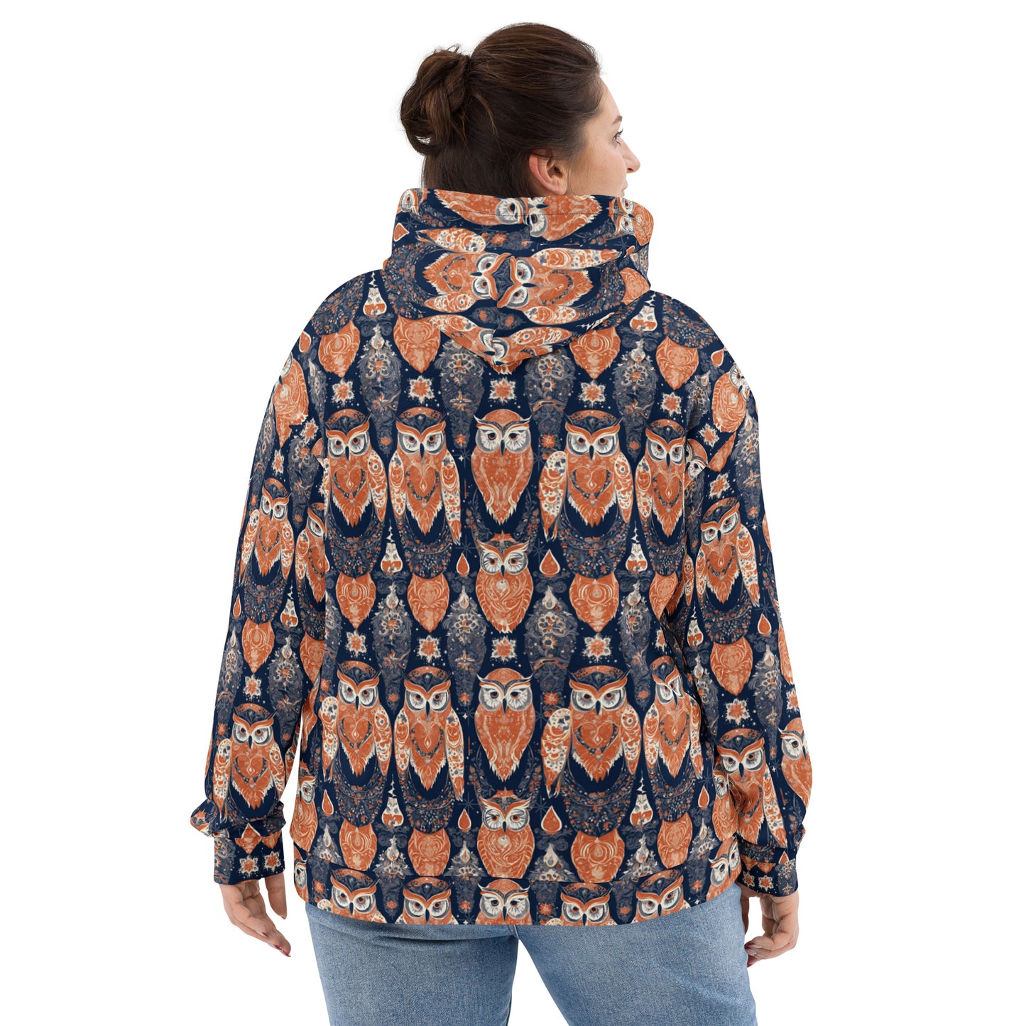 PGP Holiday Unisex Hoodie - Ivory Embers Print | Soft, Cozy & Stylish