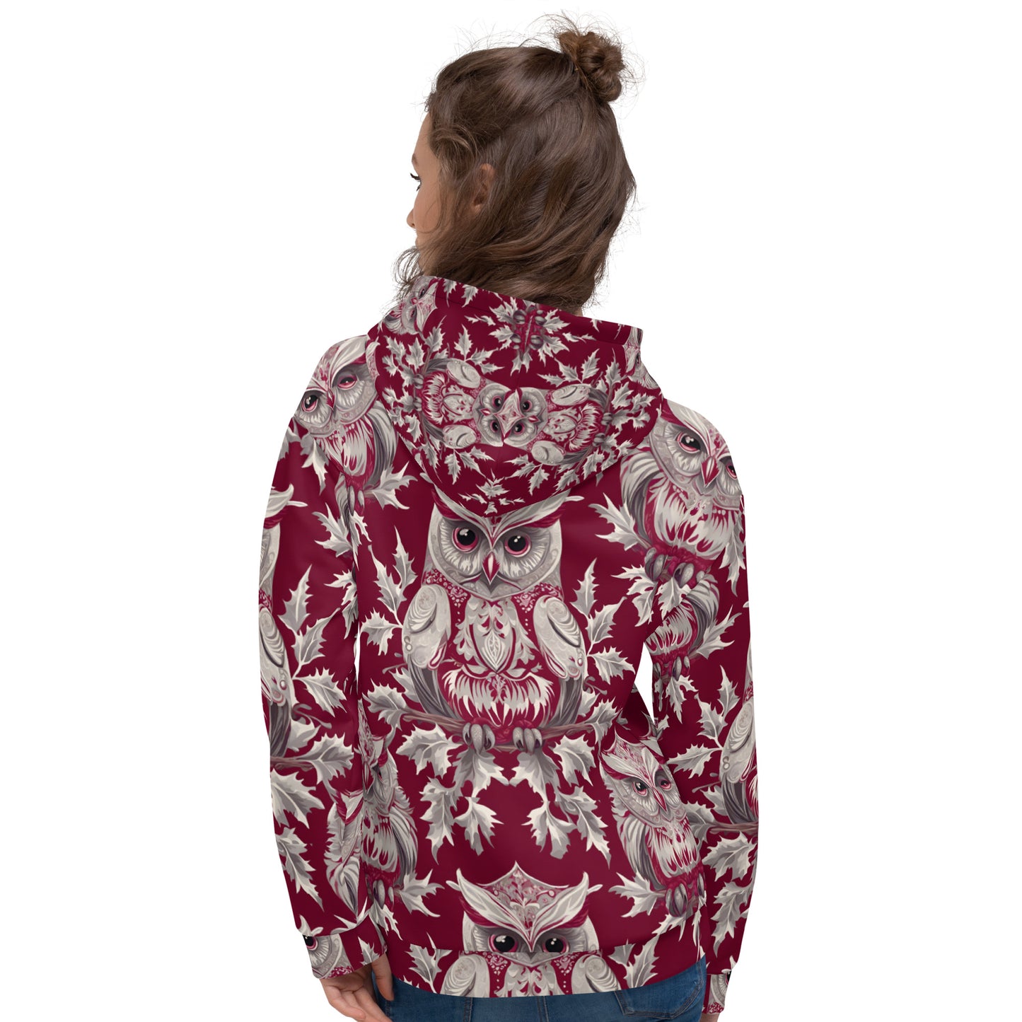 PGP Holiday Unisex Hoodie - Whispers in the Snow Print | Soft, Cozy & Stylish