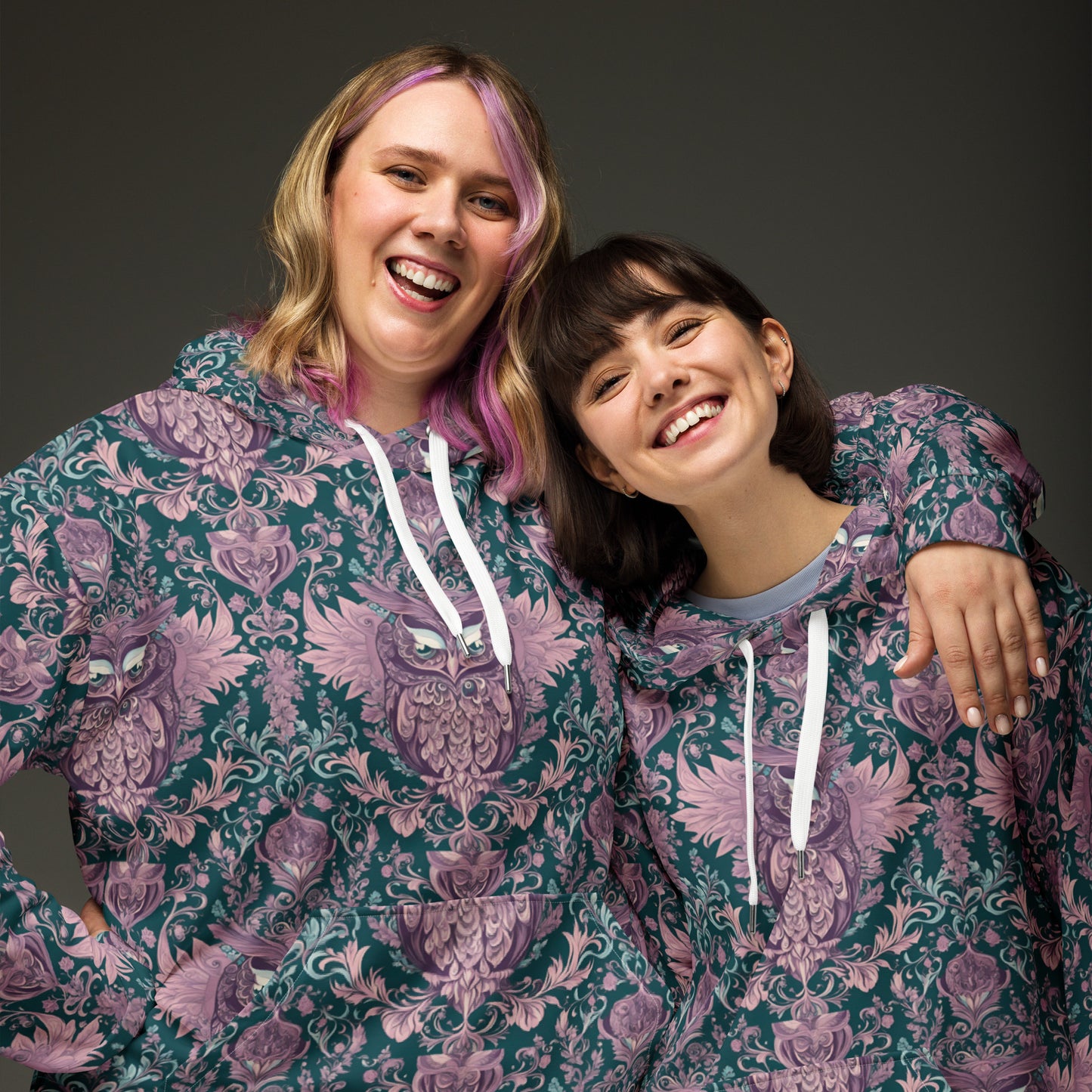PGP Holiday Unisex Hoodie - Echoes of Elegance Print | Cozy & Timeless Style