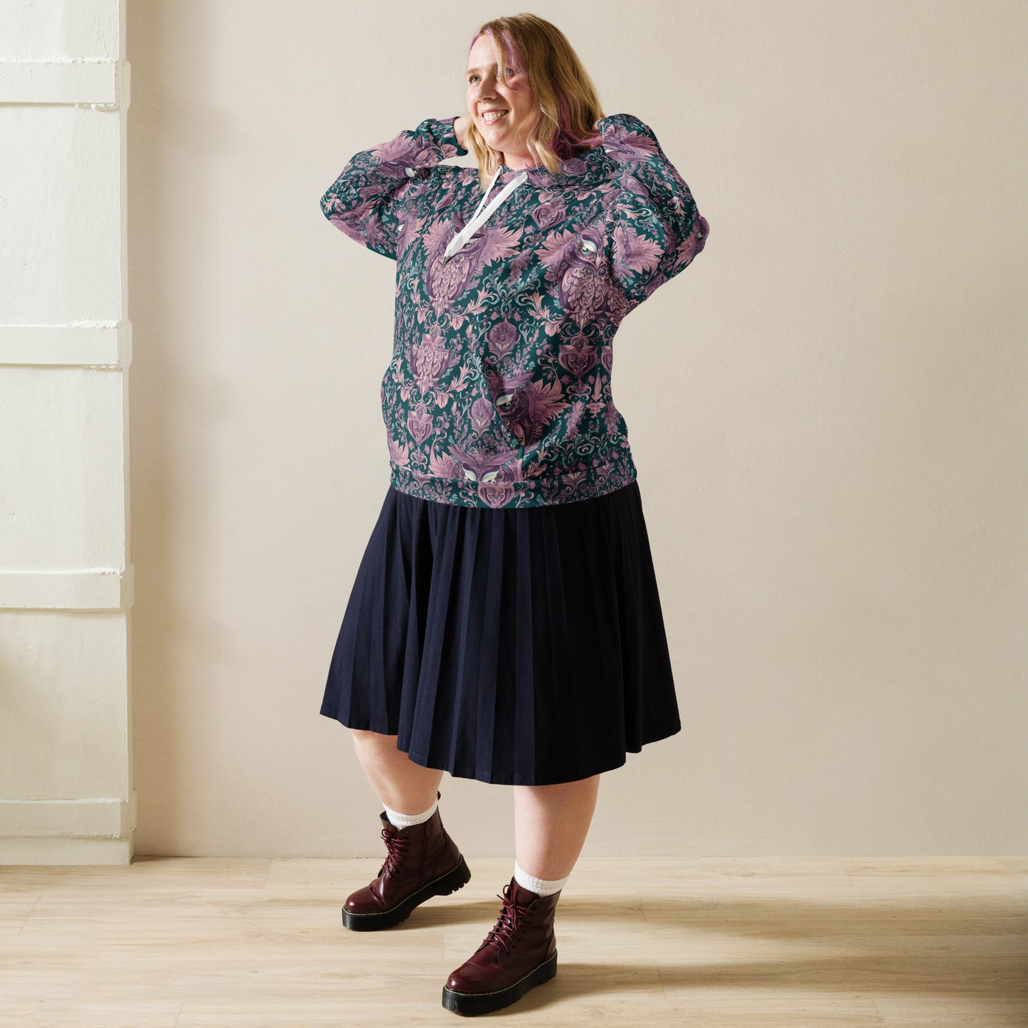 PGP Holiday Unisex Hoodie - Echoes of Elegance Print | Cozy & Timeless Style