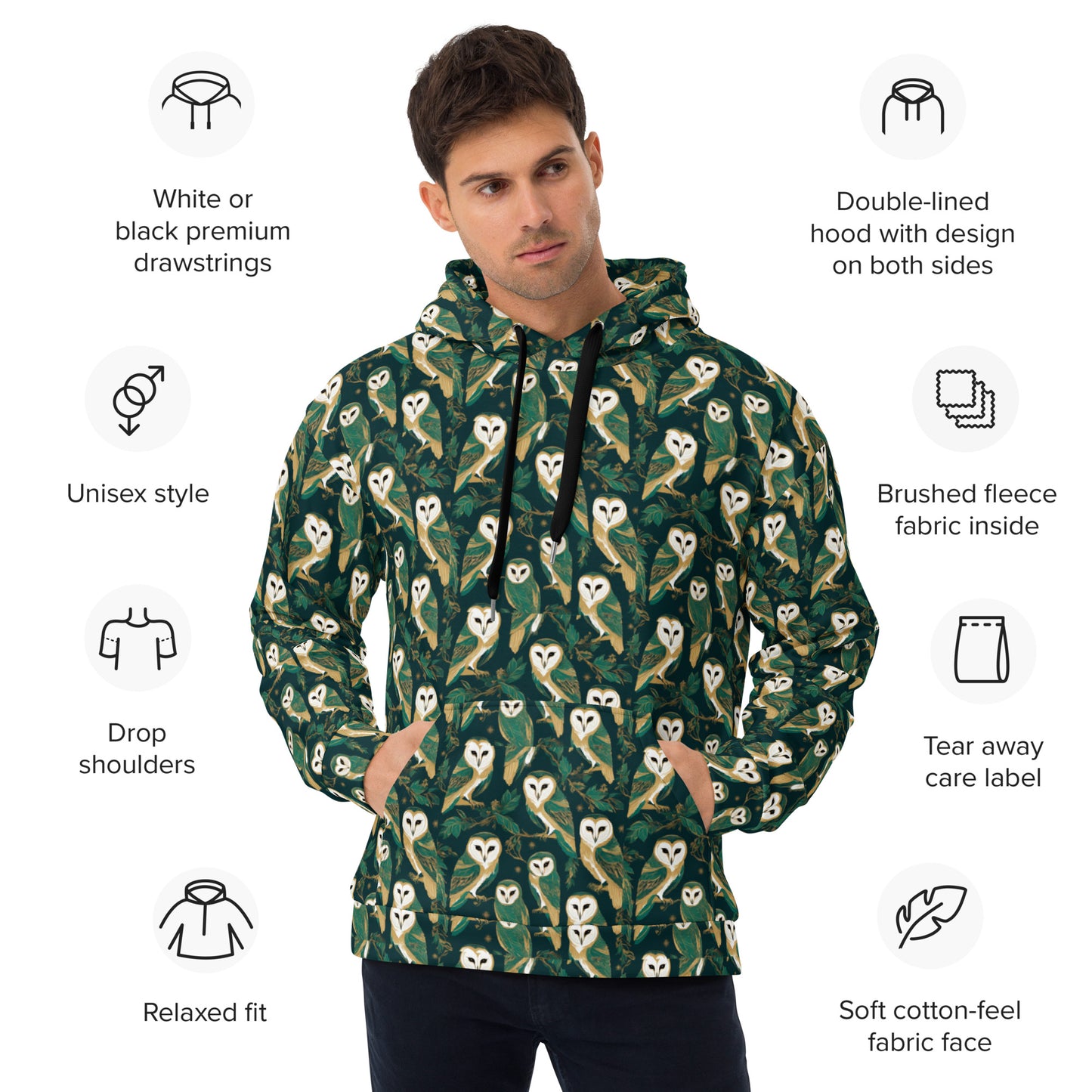 PGP Holiday Unisex Hoodie - Refined Resolve Print | Cozy & Stylish