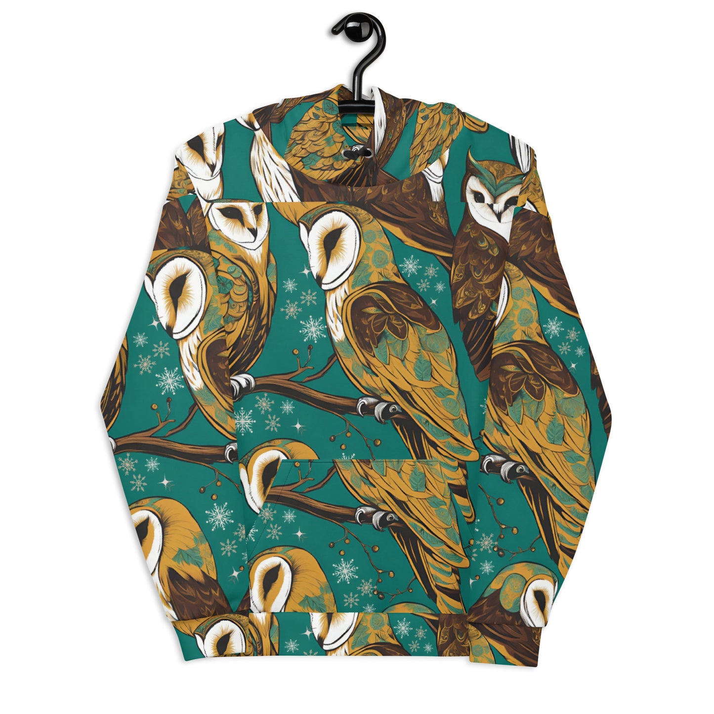 PGP Holiday Unisex Hoodie - Frozen Serenade Print | Soft, Cozy & Stylish