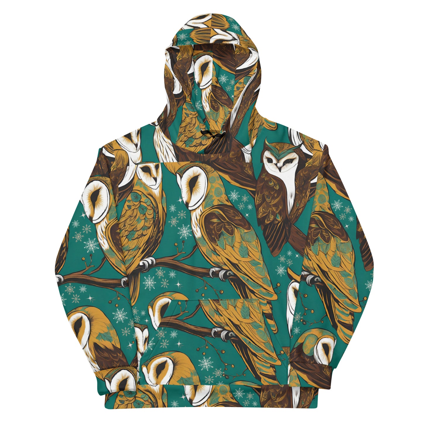 PGP Holiday Unisex Hoodie - Frozen Serenade Print | Soft, Cozy & Stylish