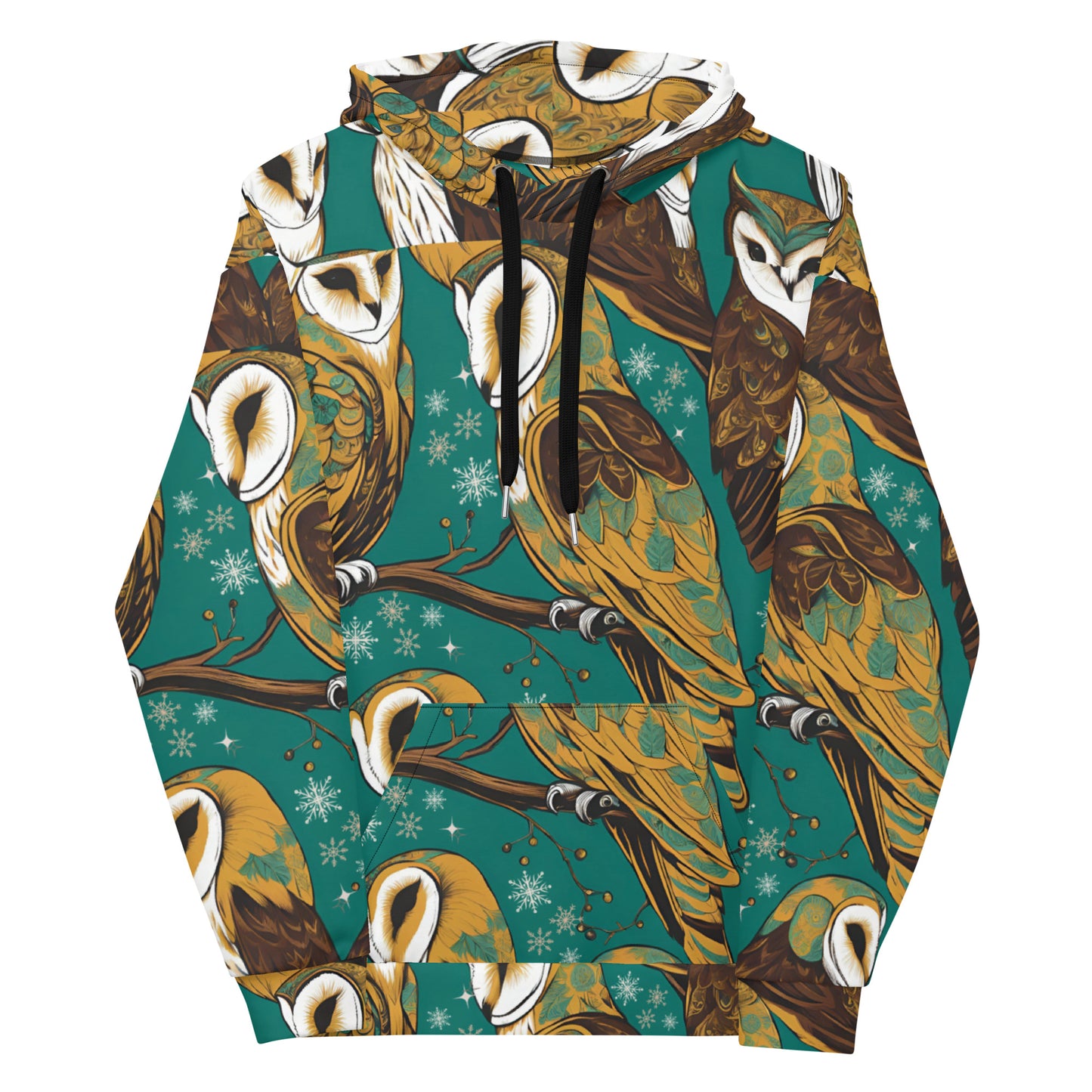PGP Holiday Unisex Hoodie - Frozen Serenade Print | Soft, Cozy & Stylish