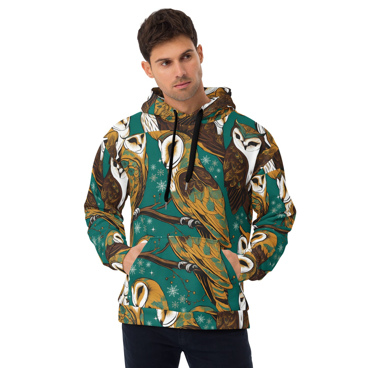 PGP Holiday Unisex Hoodie - Frozen Serenade Print | Soft, Cozy & Stylish