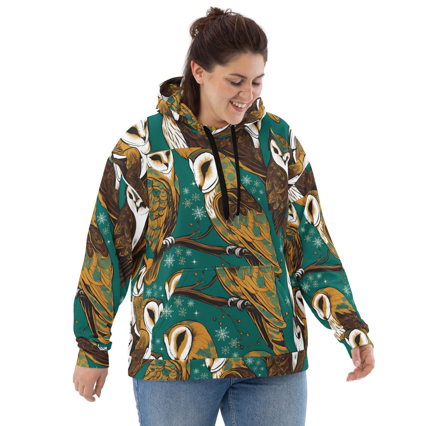 PGP Holiday Unisex Hoodie - Frozen Serenade Print | Soft, Cozy & Stylish