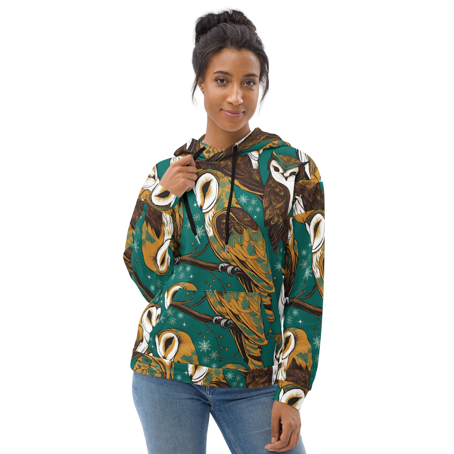 PGP Holiday Unisex Hoodie - Frozen Serenade Print | Soft, Cozy & Stylish
