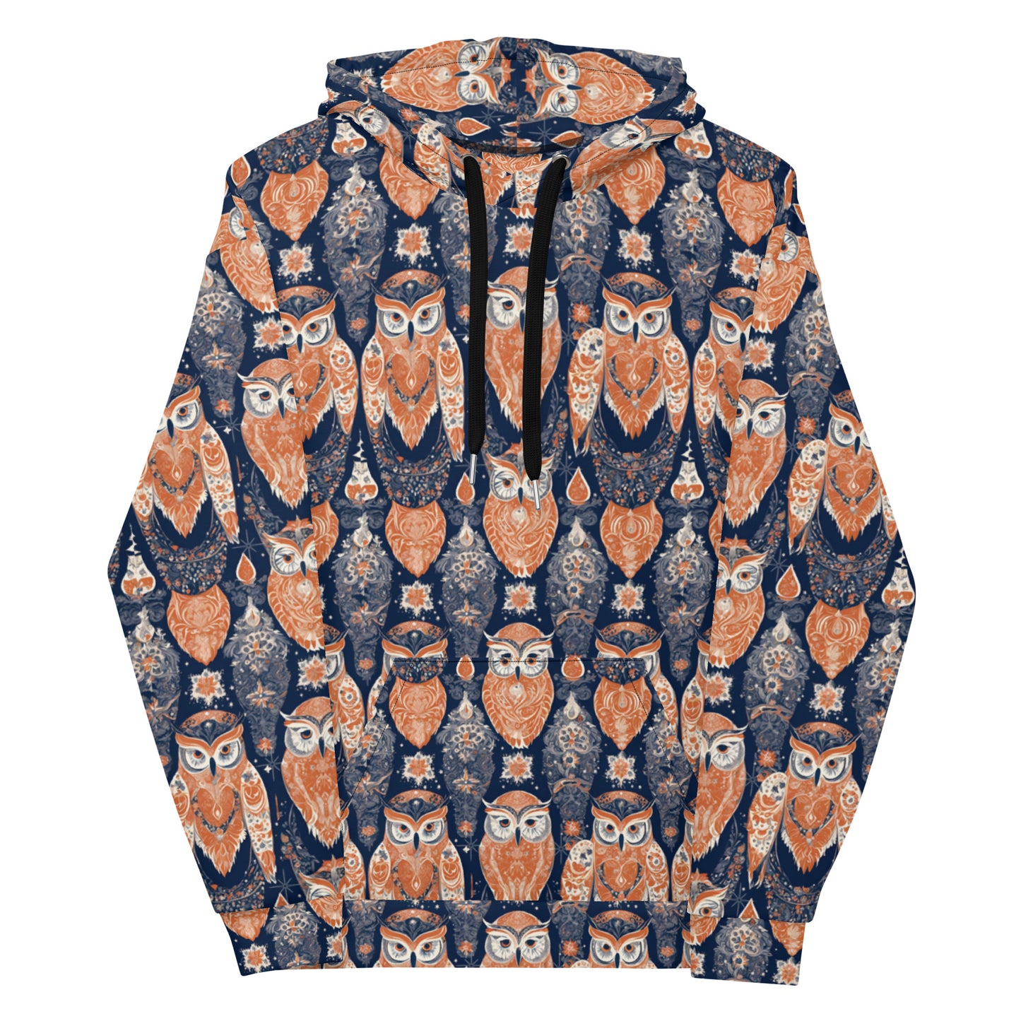 PGP Holiday Unisex Hoodie - Ivory Embers Print | Soft, Cozy & Stylish