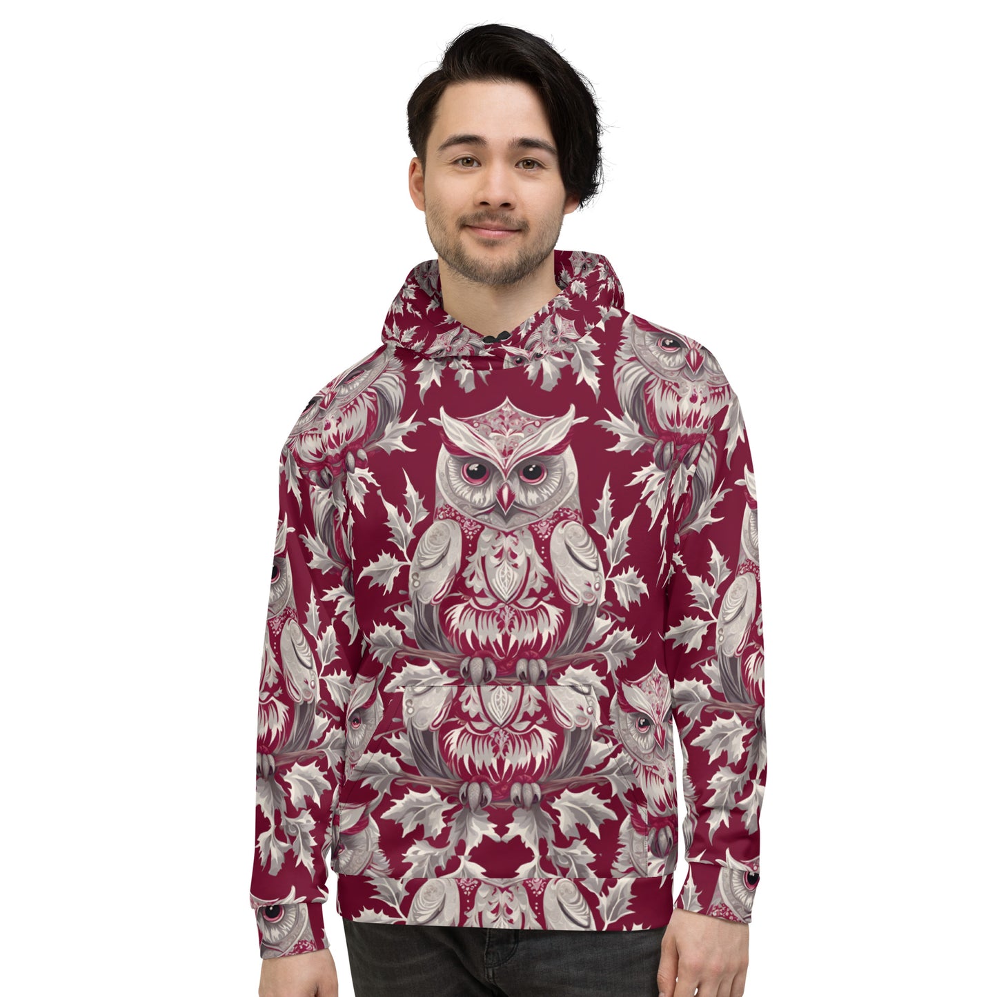 PGP Holiday Unisex Hoodie - Whispers in the Snow Print | Soft, Cozy & Stylish