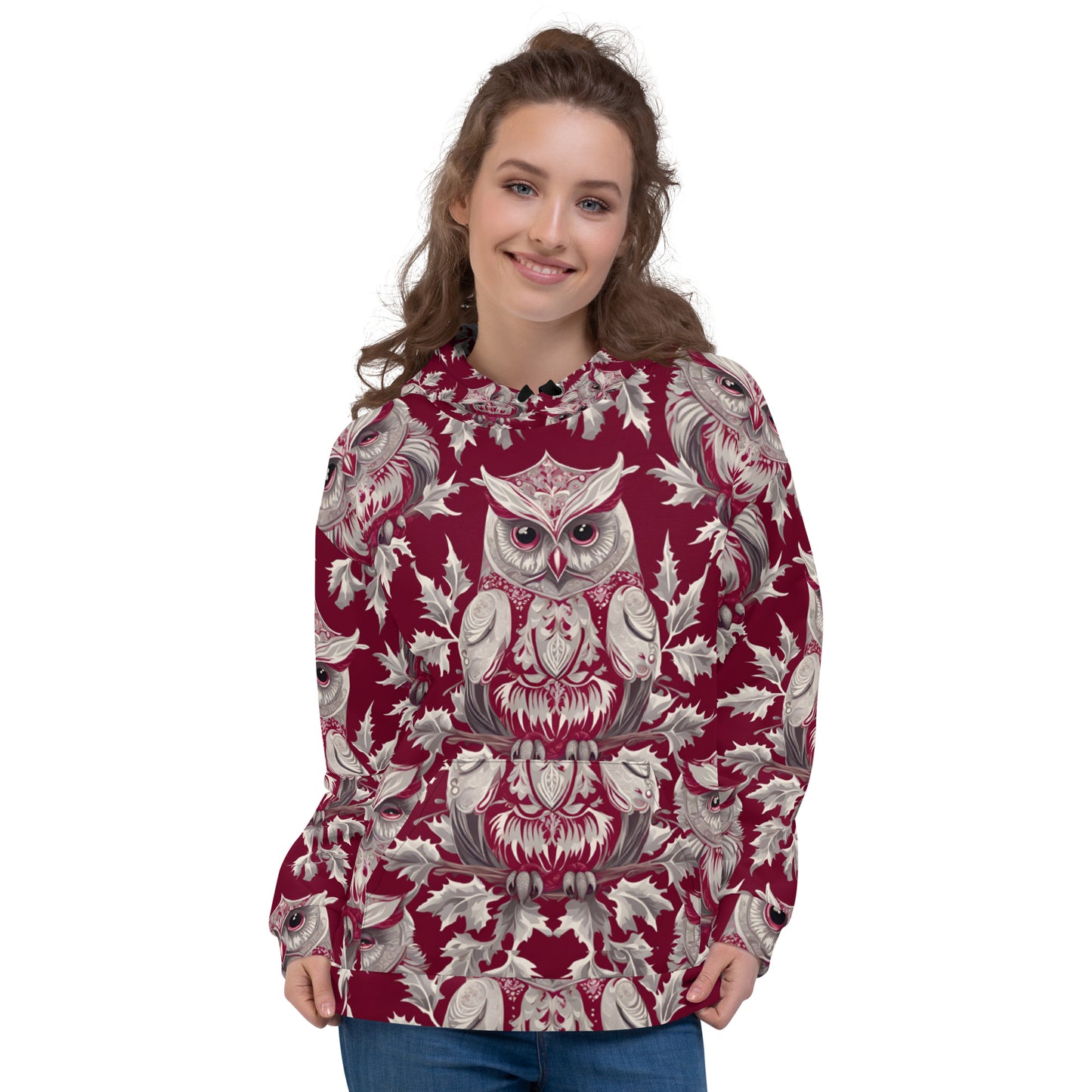 PGP Holiday Unisex Hoodie - Whispers in the Snow Print | Soft, Cozy & Stylish