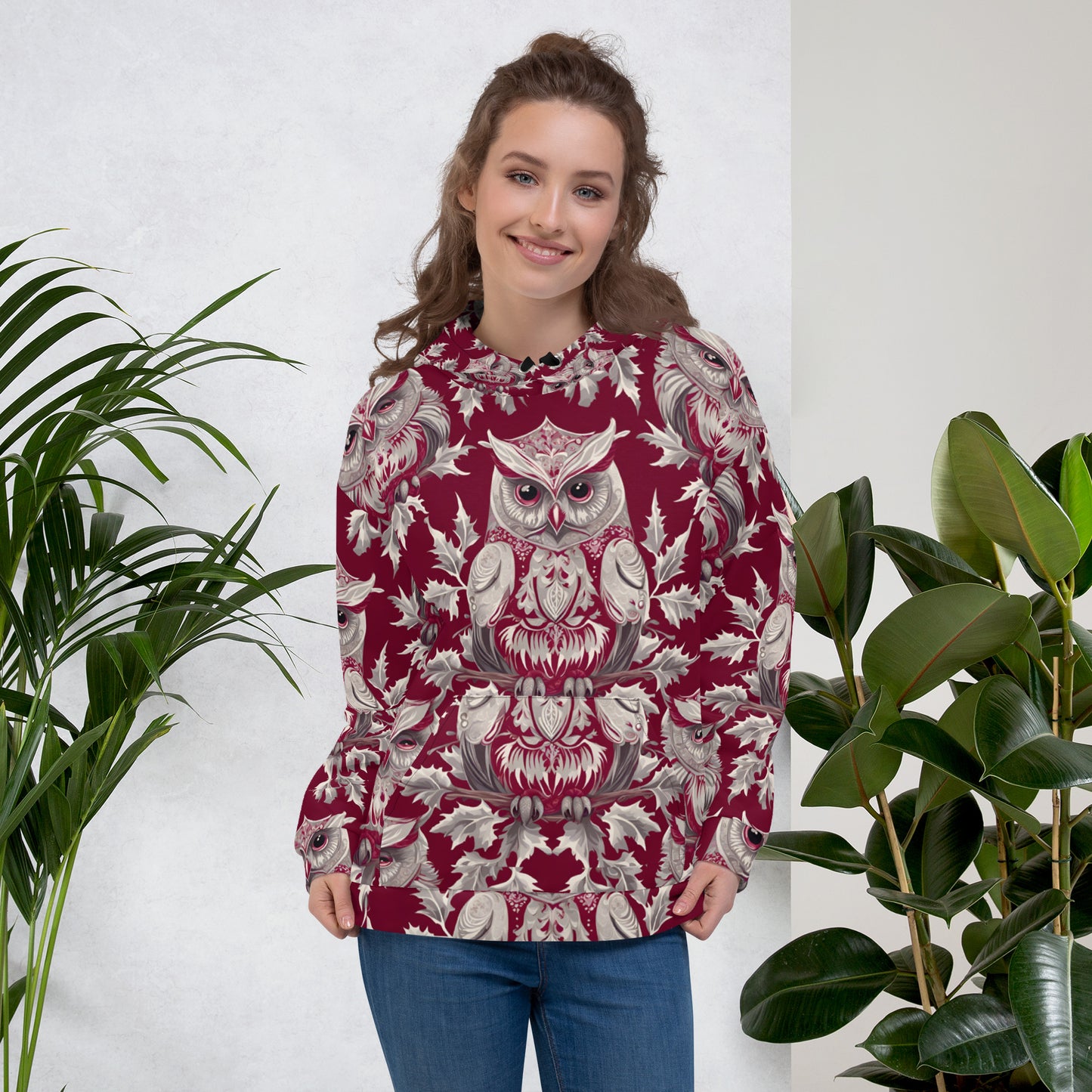 PGP Holiday Unisex Hoodie - Whispers in the Snow Print | Soft, Cozy & Stylish
