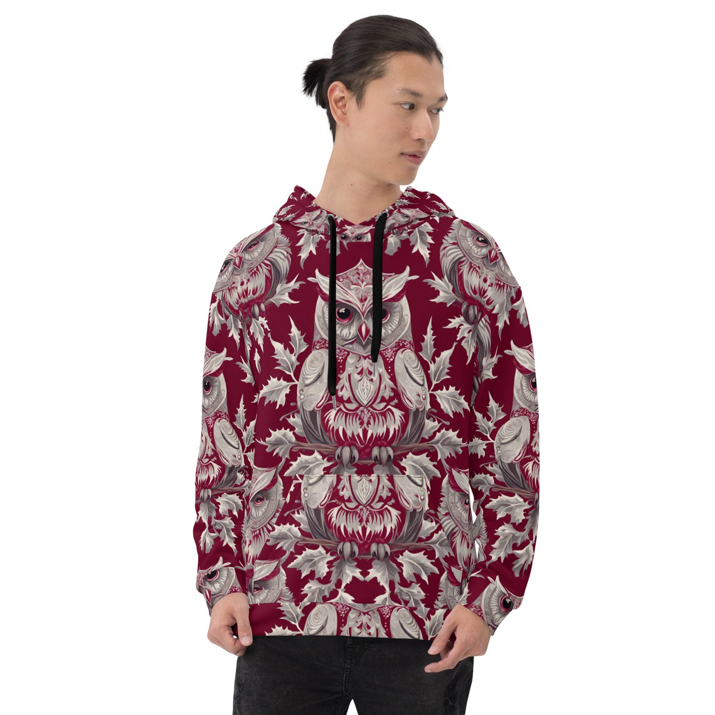 PGP Holiday Unisex Hoodie - Whispers in the Snow Print | Soft, Cozy & Stylish