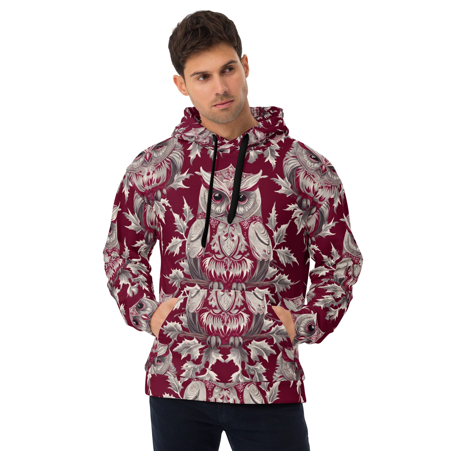 PGP Holiday Unisex Hoodie - Whispers in the Snow Print | Soft, Cozy & Stylish