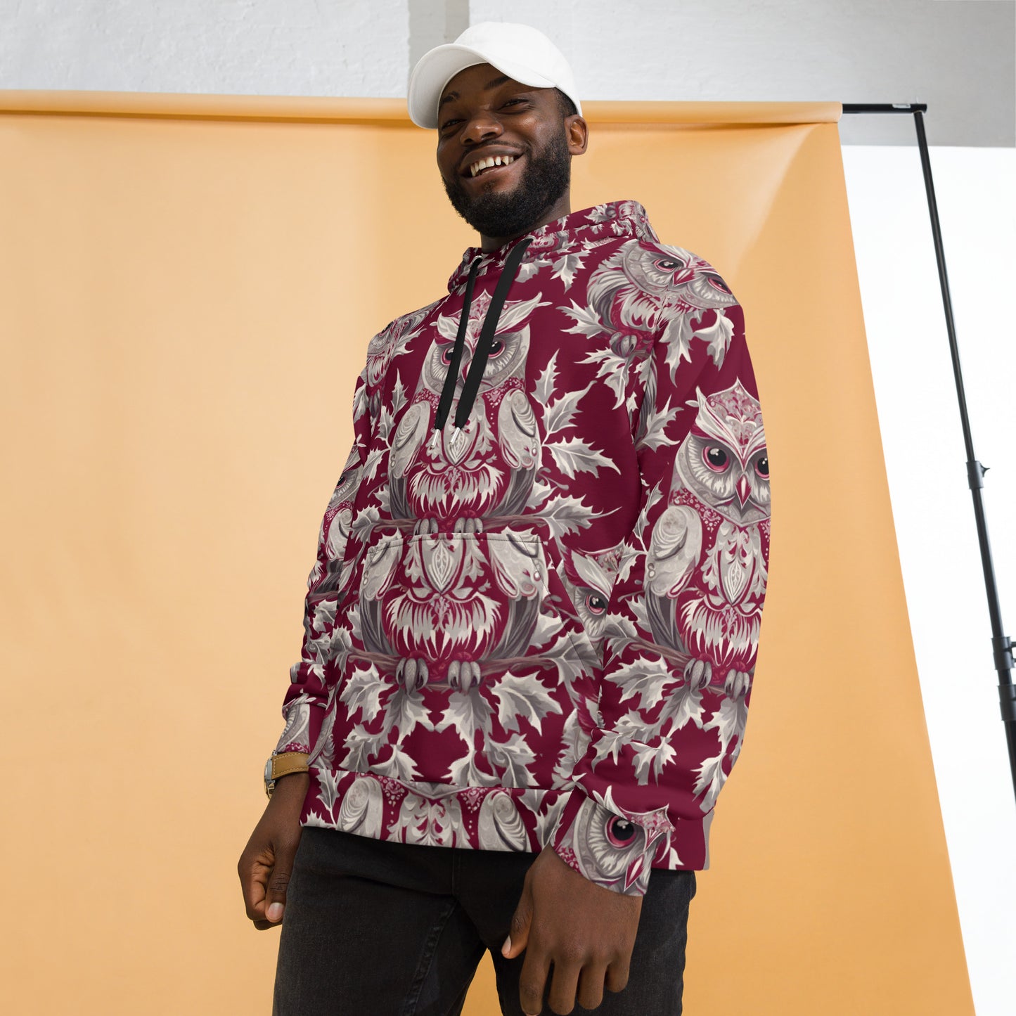 PGP Holiday Unisex Hoodie - Whispers in the Snow Print | Soft, Cozy & Stylish