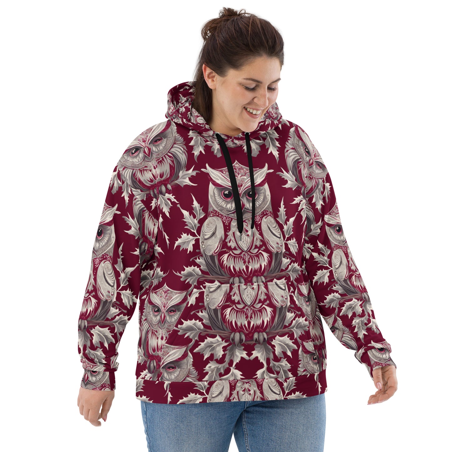 PGP Holiday Unisex Hoodie - Whispers in the Snow Print | Soft, Cozy & Stylish