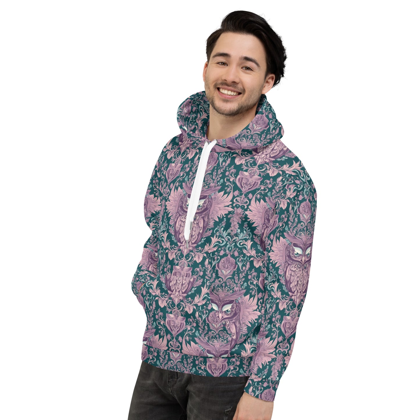 PGP Holiday Unisex Hoodie - Echoes of Elegance Print | Cozy & Timeless Style
