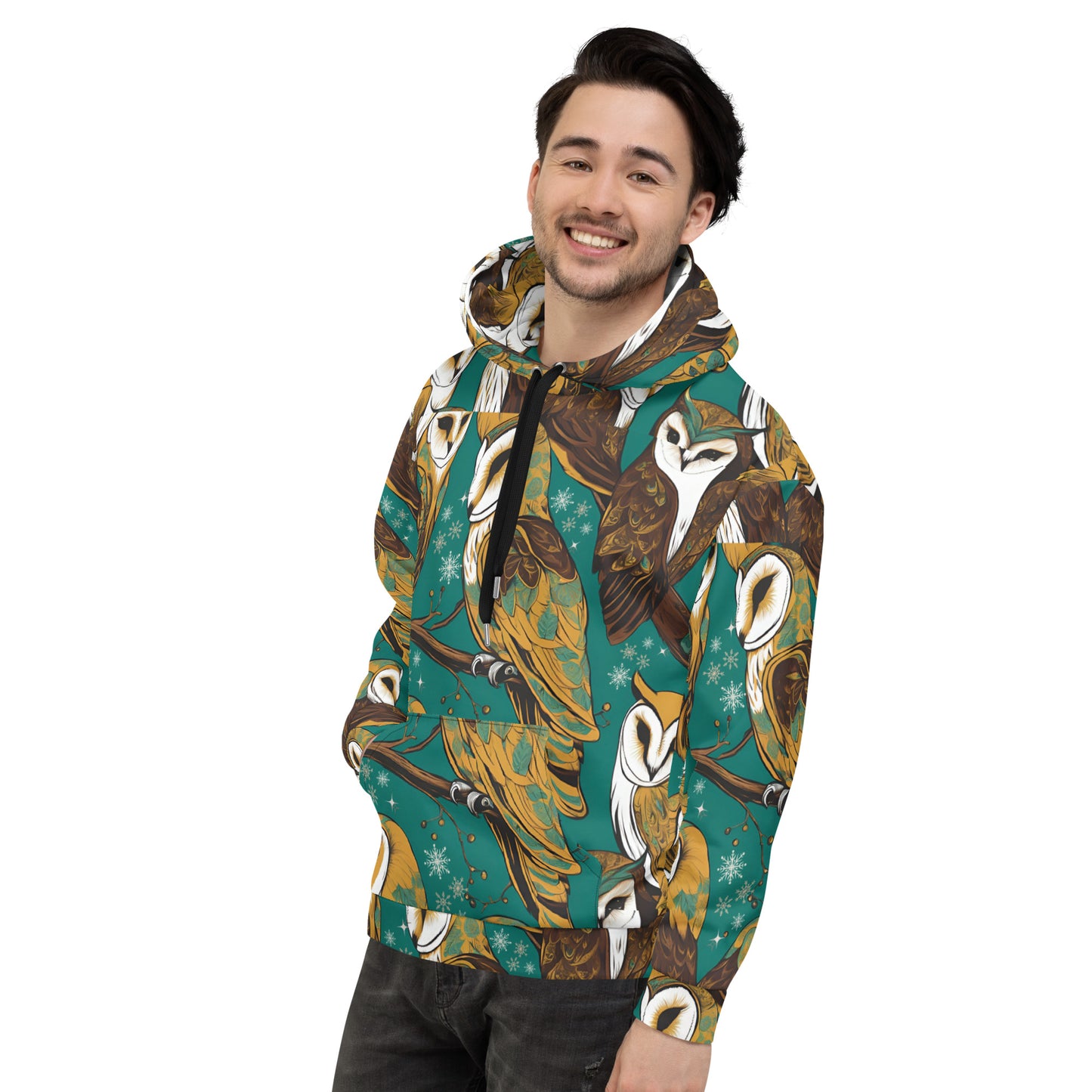 PGP Holiday Unisex Hoodie - Frozen Serenade Print | Soft, Cozy & Stylish