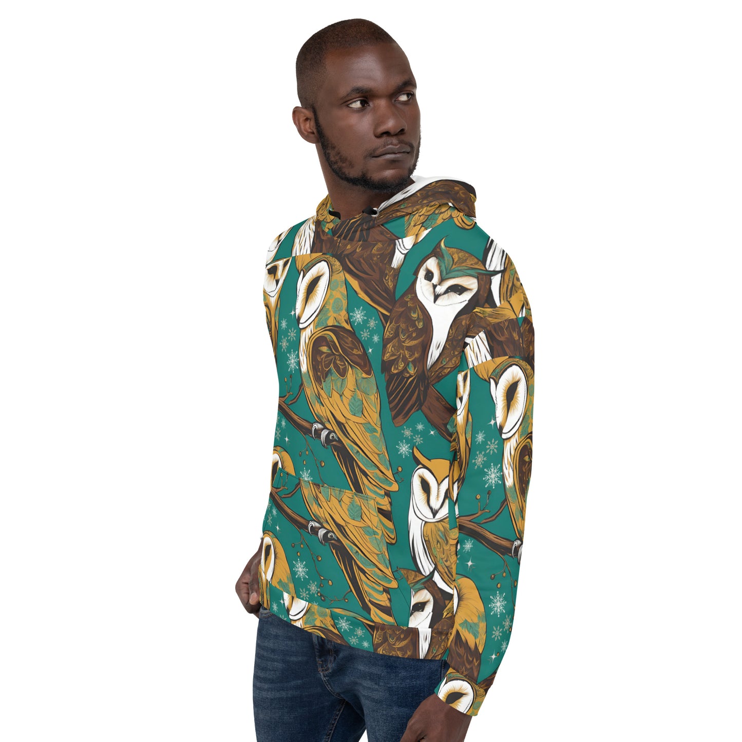 PGP Holiday Unisex Hoodie - Frozen Serenade Print | Soft, Cozy & Stylish