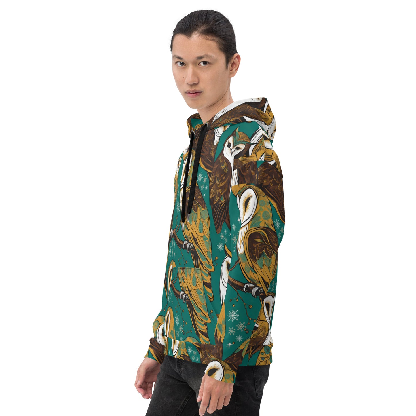 PGP Holiday Unisex Hoodie - Frozen Serenade Print | Soft, Cozy & Stylish