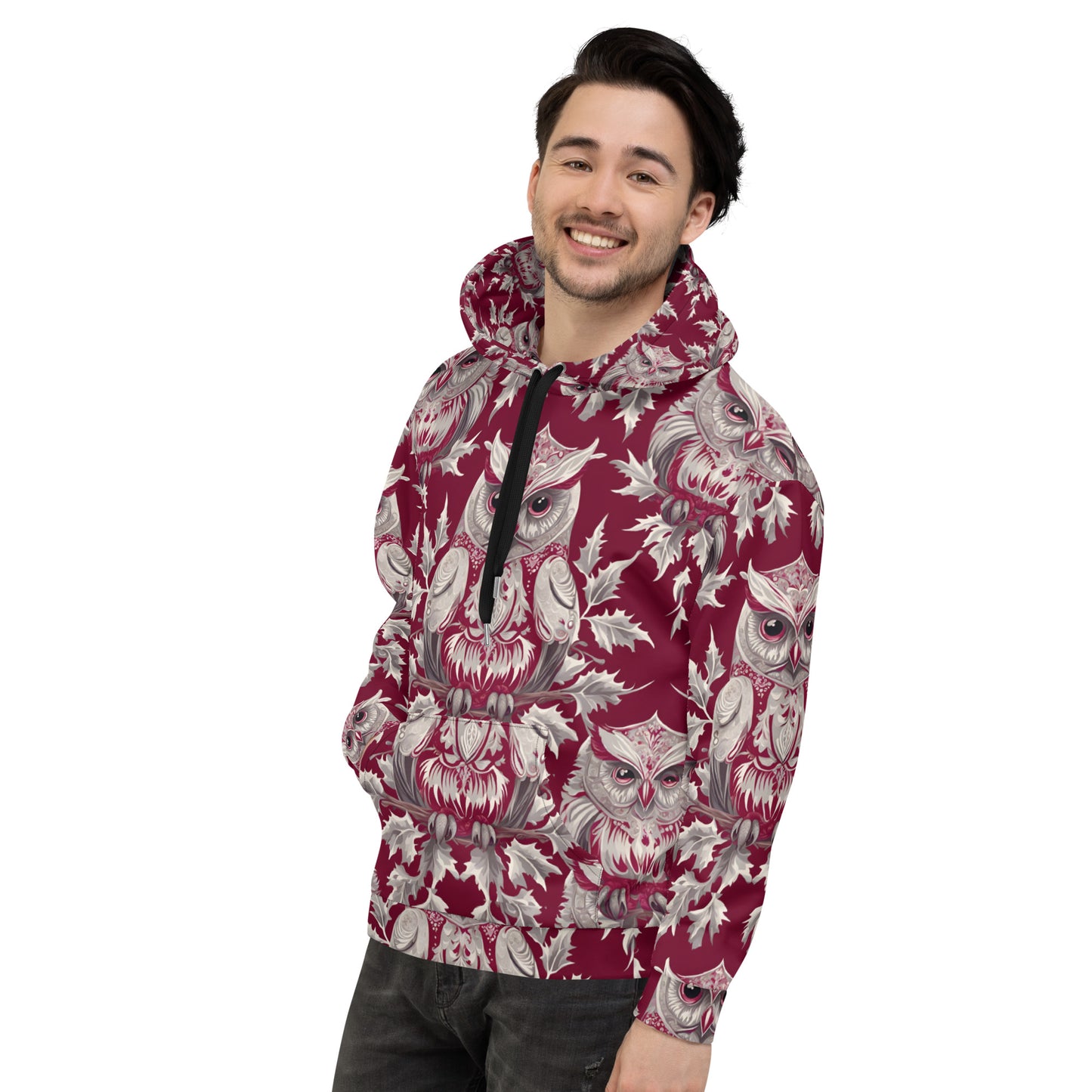 PGP Holiday Unisex Hoodie - Whispers in the Snow Print | Soft, Cozy & Stylish