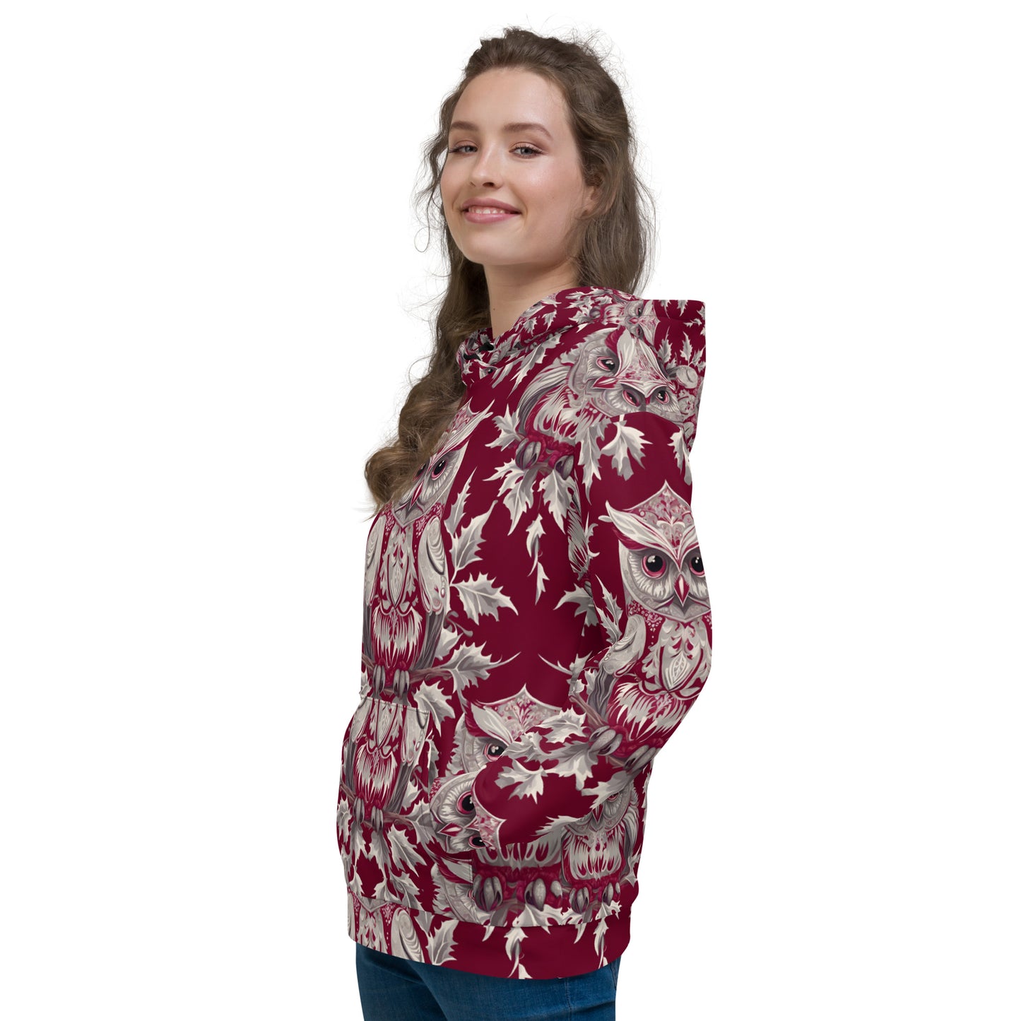 PGP Holiday Unisex Hoodie - Whispers in the Snow Print | Soft, Cozy & Stylish