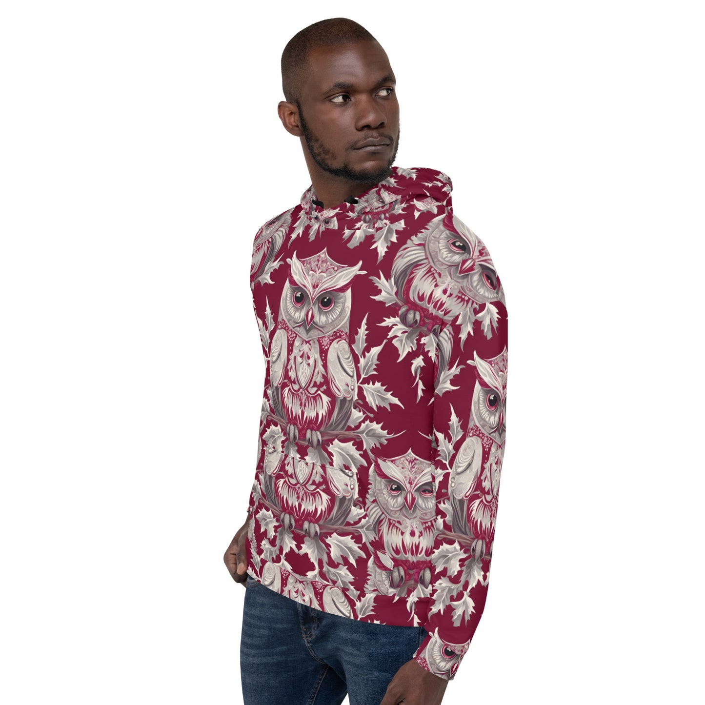 PGP Holiday Unisex Hoodie - Whispers in the Snow Print | Soft, Cozy & Stylish