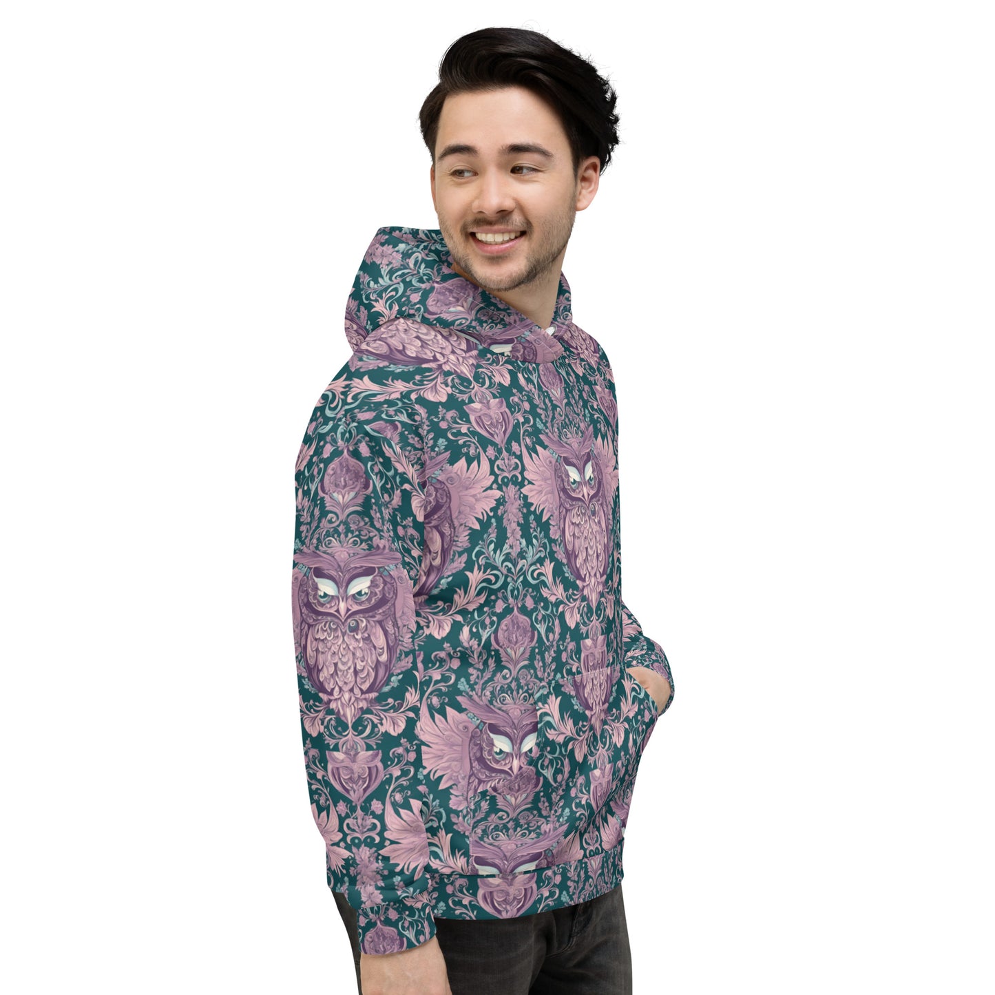 PGP Holiday Unisex Hoodie - Echoes of Elegance Print | Cozy & Timeless Style