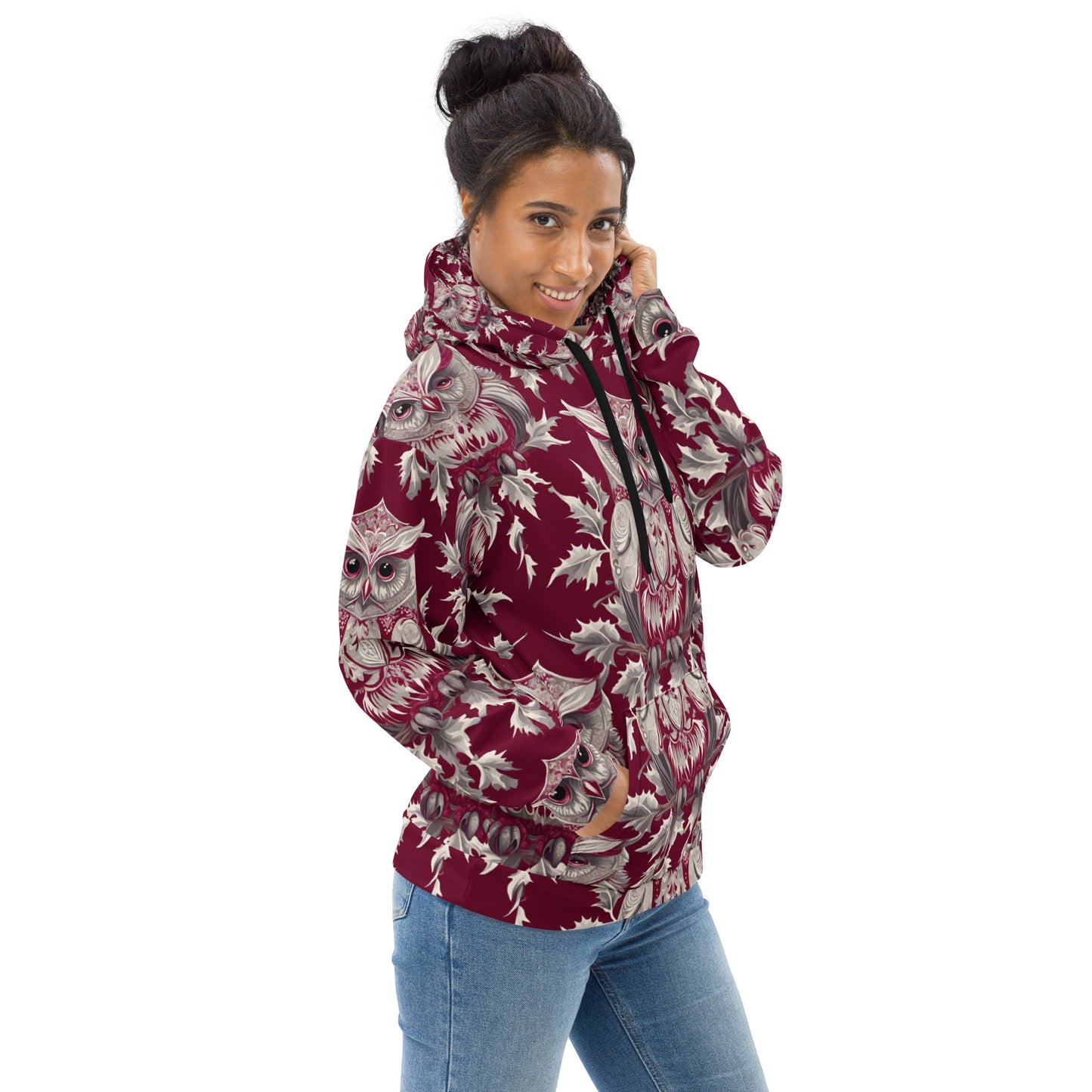 PGP Holiday Unisex Hoodie - Whispers in the Snow Print | Soft, Cozy & Stylish