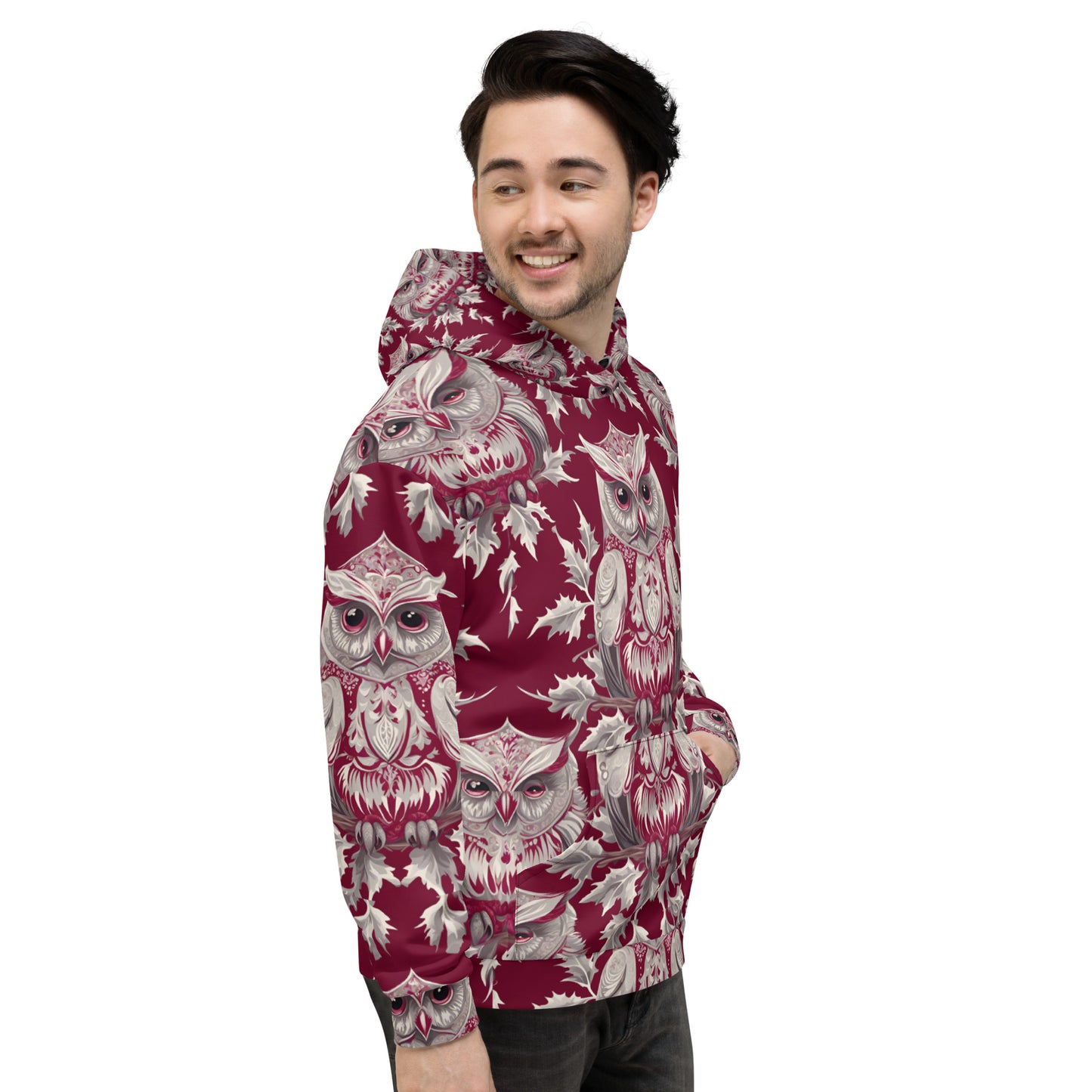PGP Holiday Unisex Hoodie - Whispers in the Snow Print | Soft, Cozy & Stylish