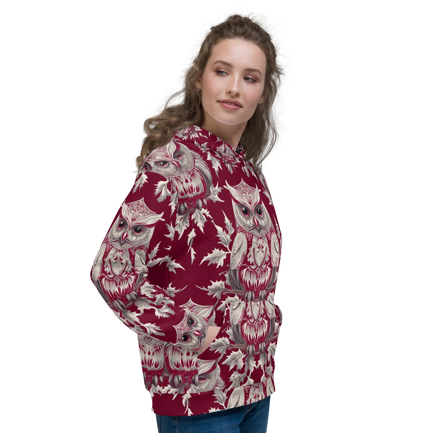 PGP Holiday Unisex Hoodie - Whispers in the Snow Print | Soft, Cozy & Stylish
