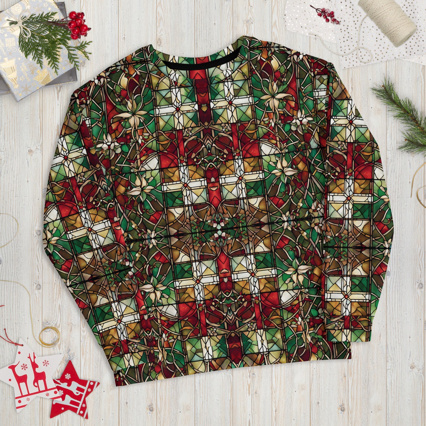 PGP Holiday Red & Green Highlands Unisex Sweatshirt – Cozy & Stylish