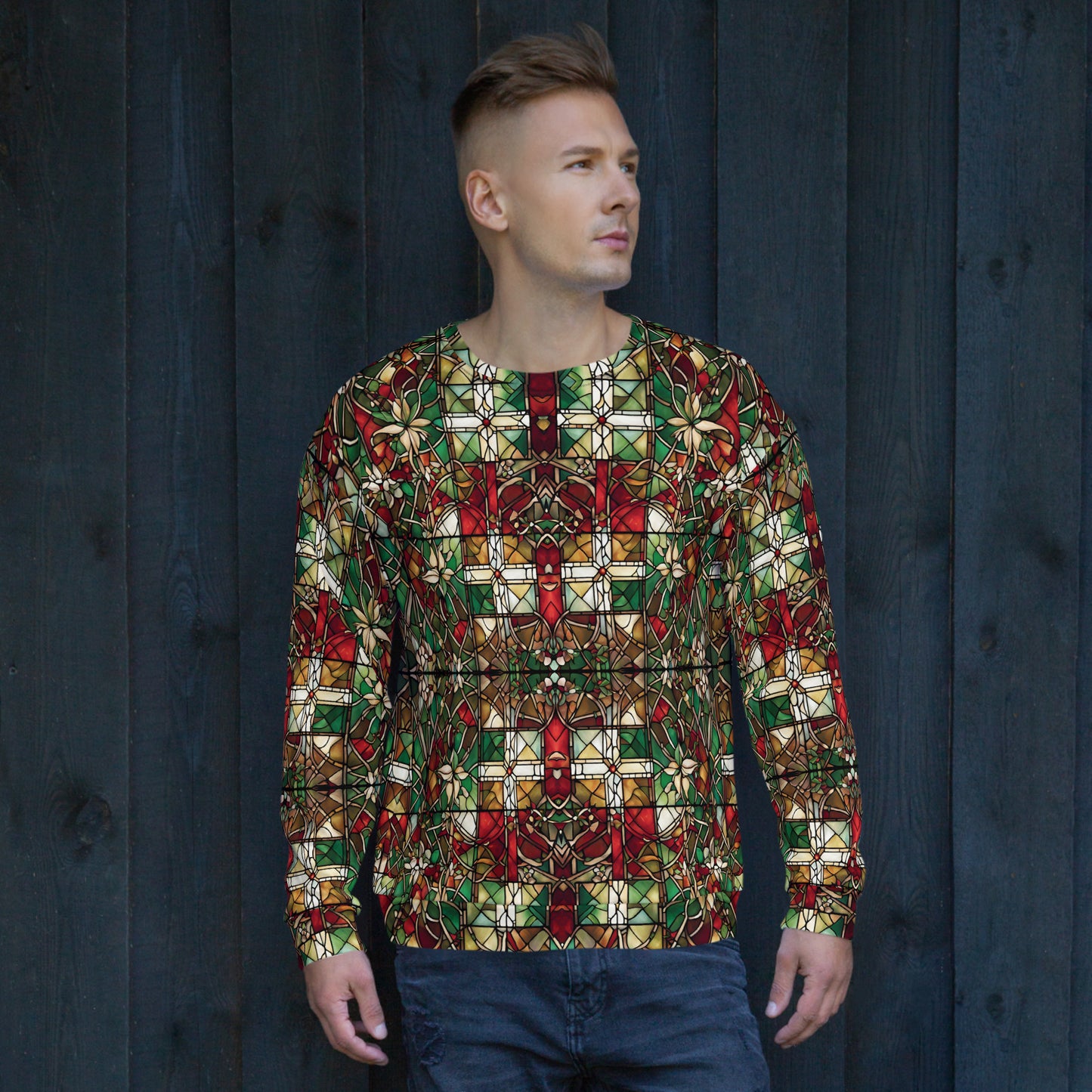 PGP Holiday Red & Green Highlands Unisex Sweatshirt – Cozy & Stylish
