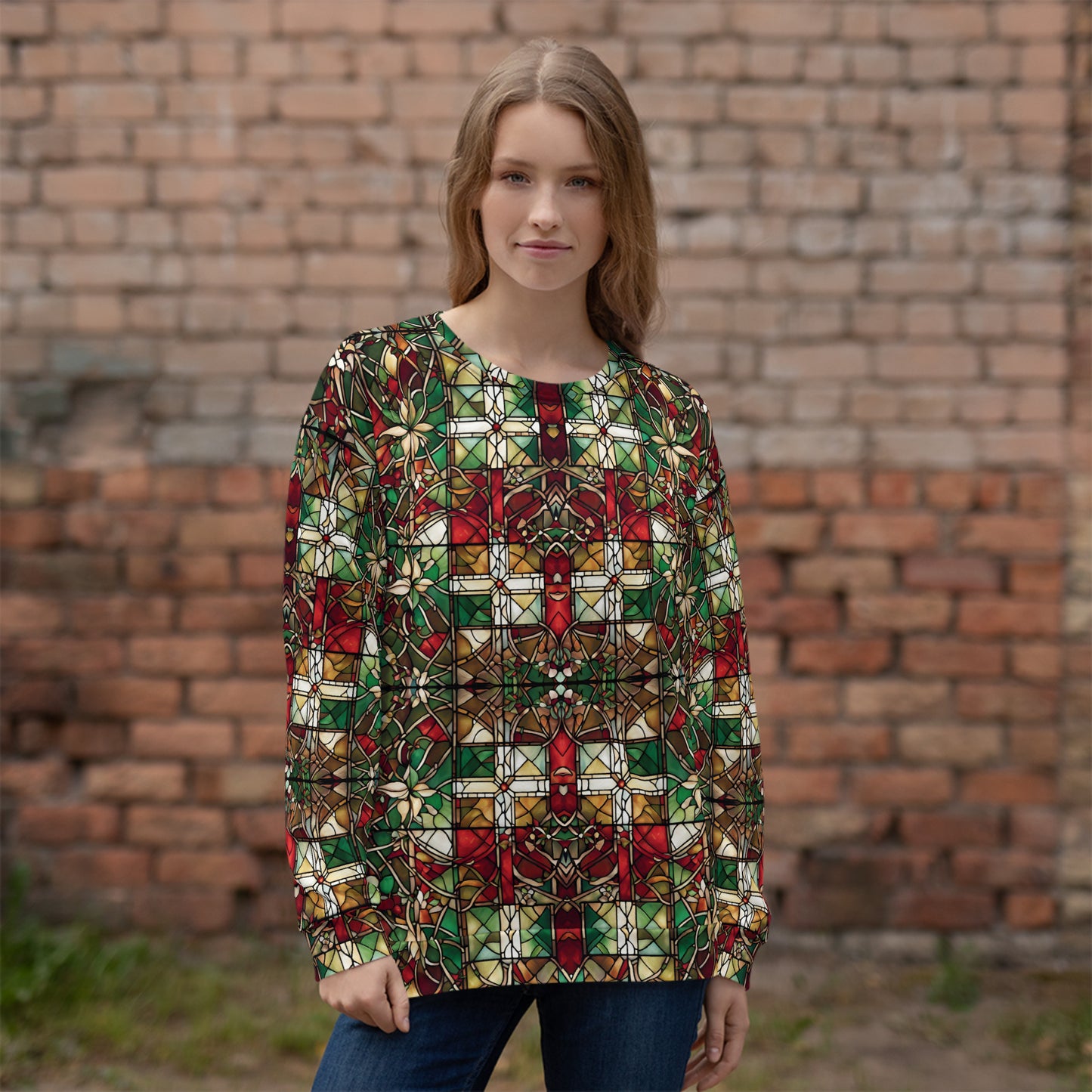 PGP Holiday Red & Green Highlands Unisex Sweatshirt – Cozy & Stylish