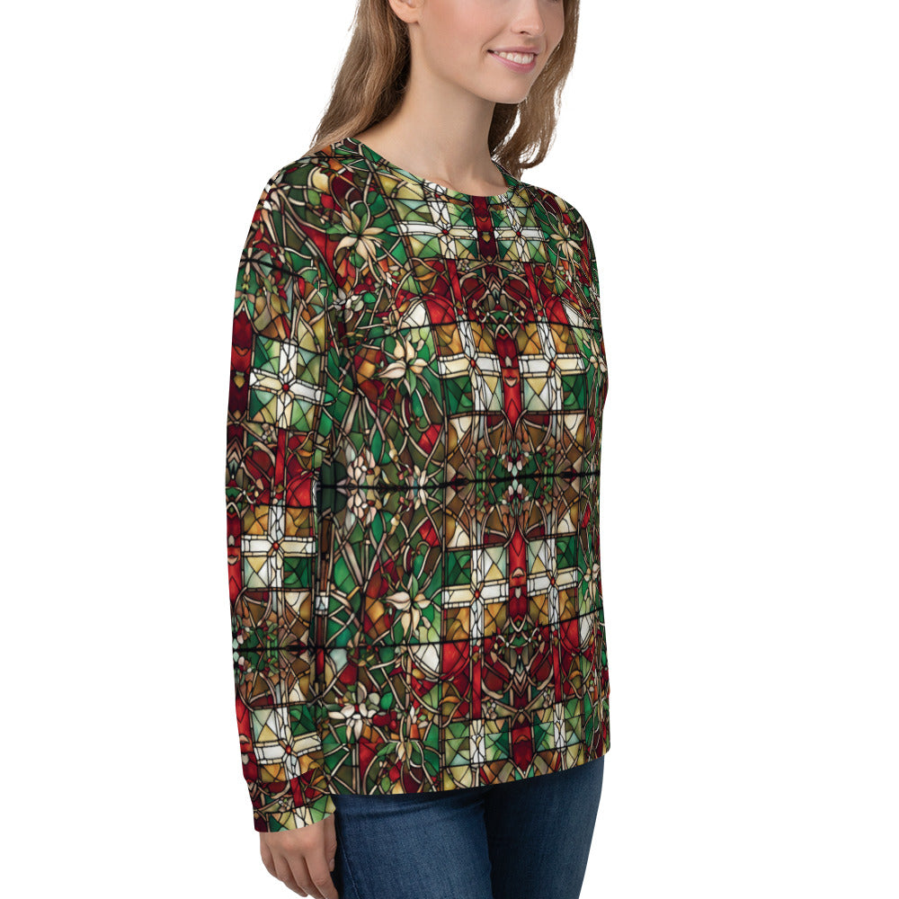 PGP Holiday Red & Green Highlands Unisex Sweatshirt – Cozy & Stylish