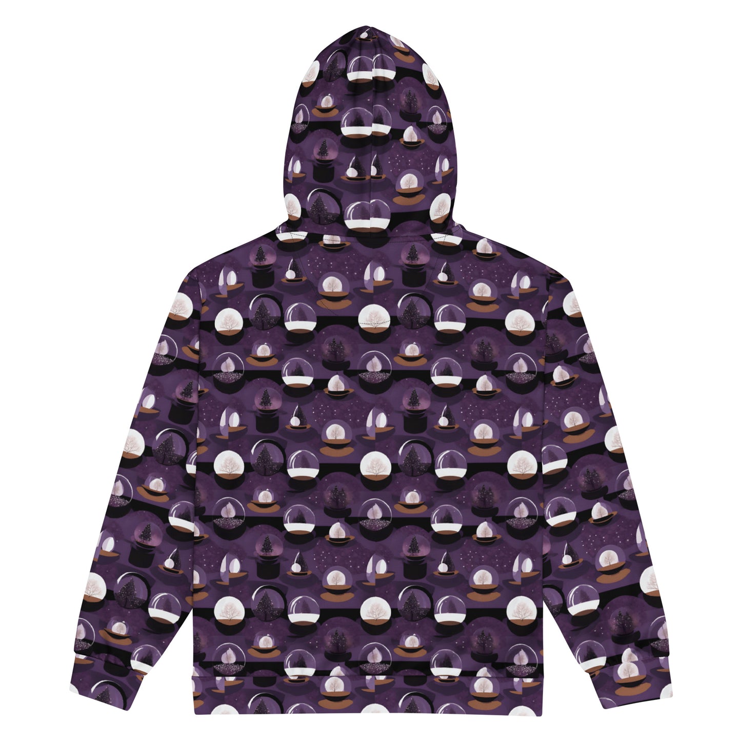 PGP Holiday Twilighted Unisex Zip Hoodie - Mid-Century Modern Inspired Print | Comfortable & Stylish
