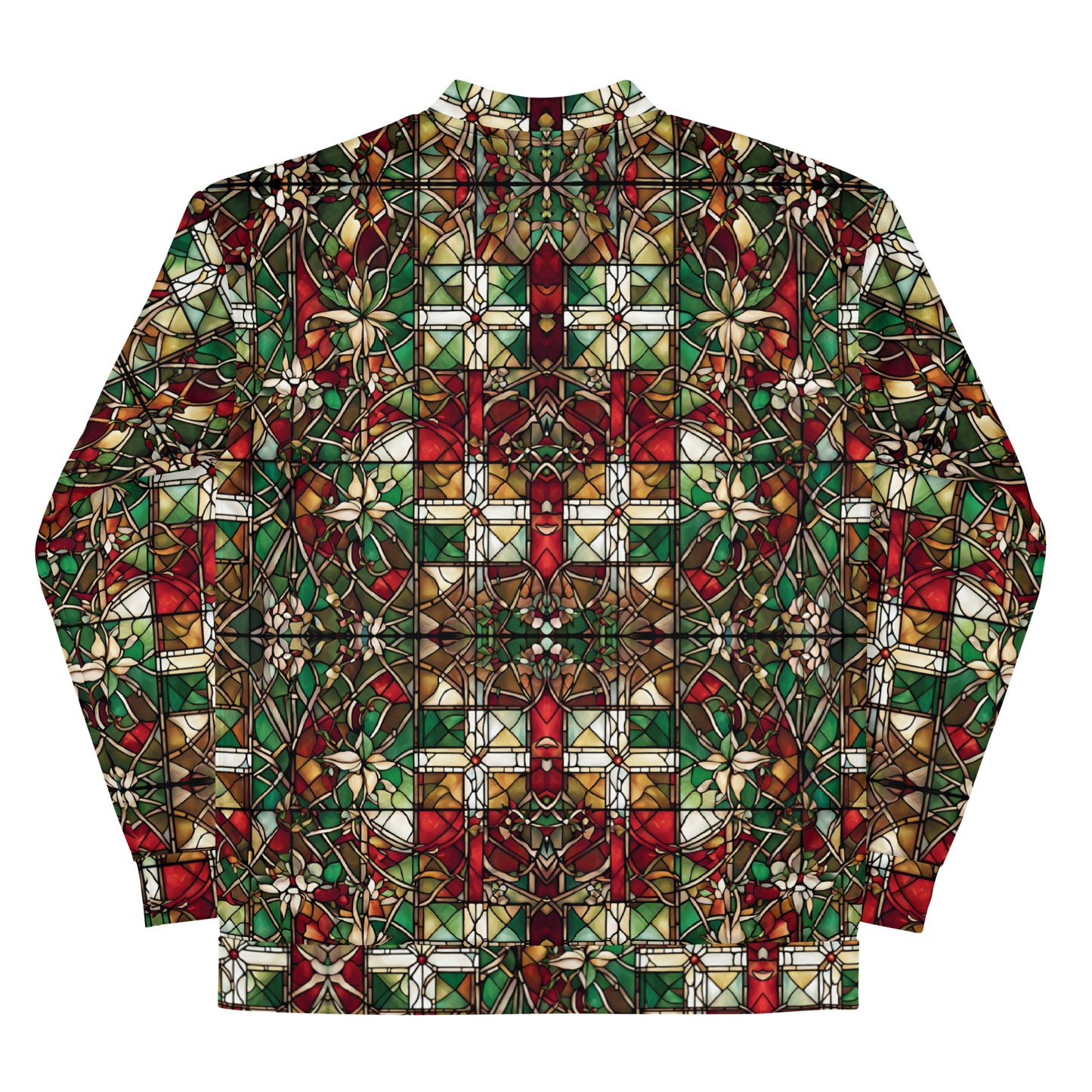 PGP Holiday Red & Green Highlands Unisex Bomber Jacket – Festive Style & Comfort