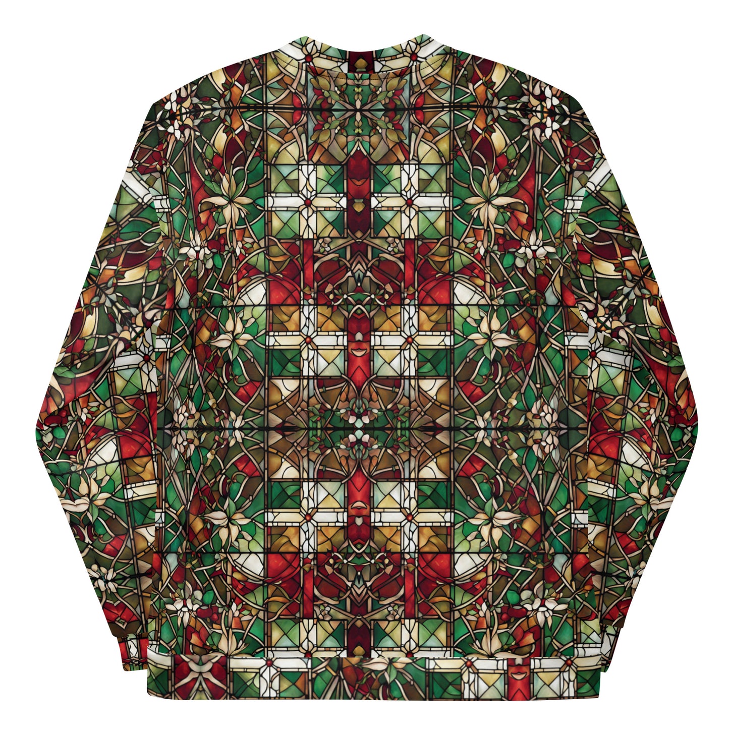 PGP Holiday Red & Green Highlands Unisex Bomber Jacket – Festive Style & Comfort