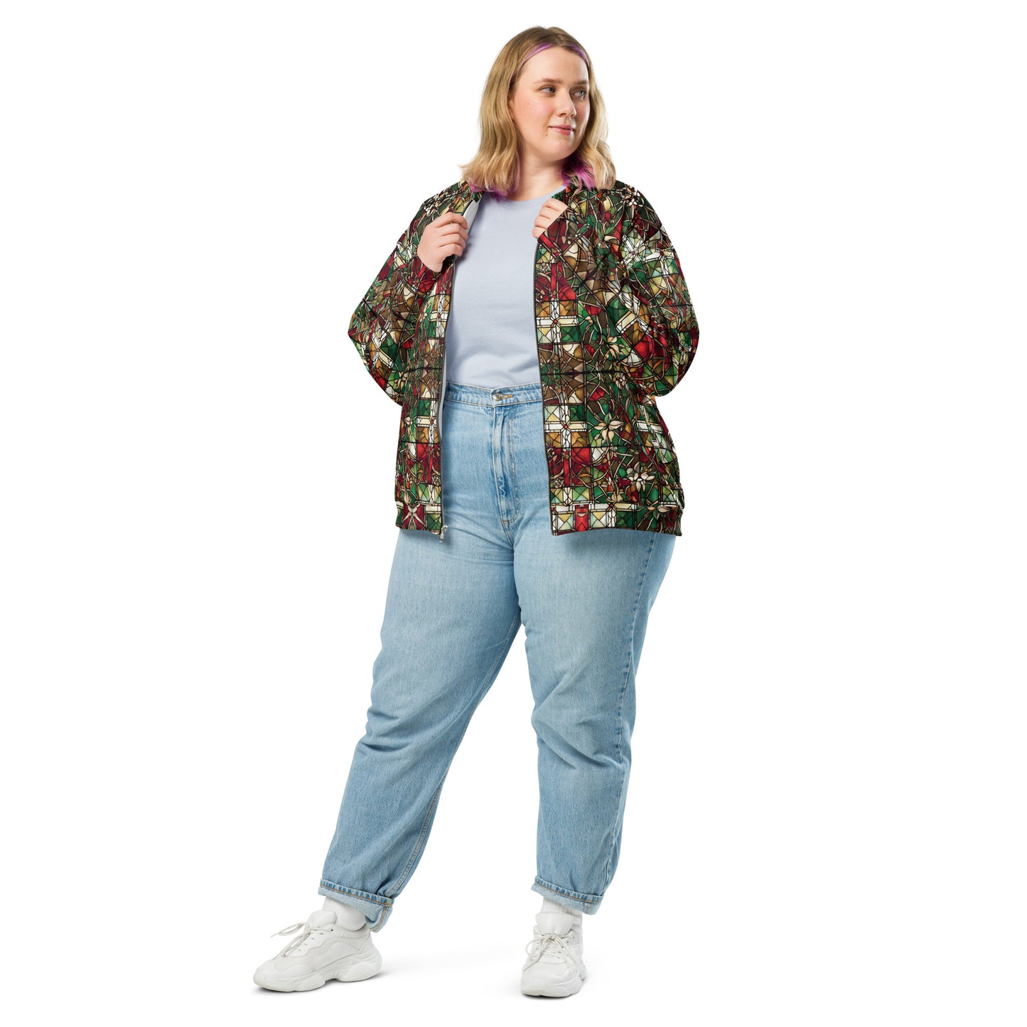 PGP Holiday Red & Green Highlands Unisex Bomber Jacket – Festive Style & Comfort