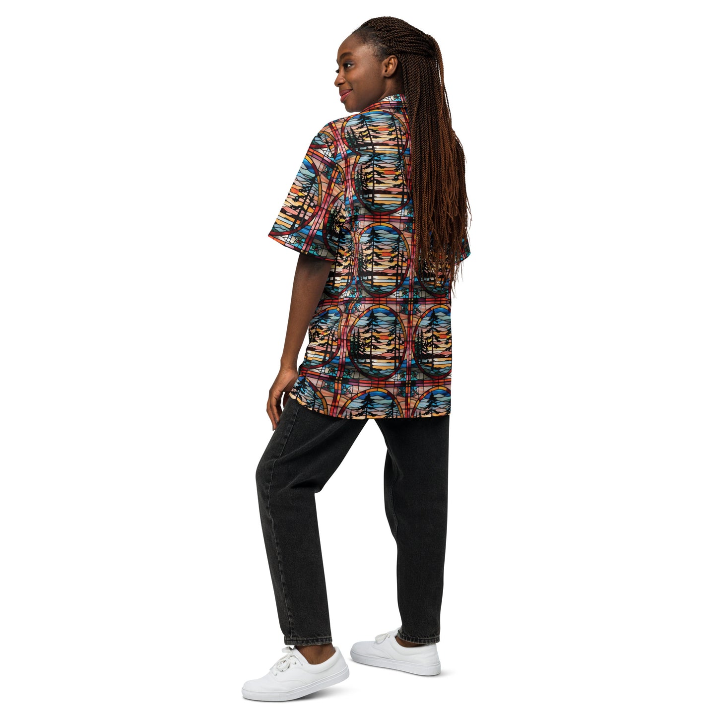 PGP Holiday Holiday Hemlock Unisex Button Shirt – Perfect for Layered Winter Looks