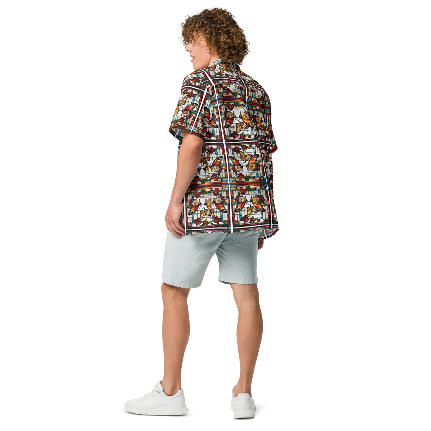 PGP Holiday Season's Wings Unisex Button Shirt – Perfect for Layered Winter Looks