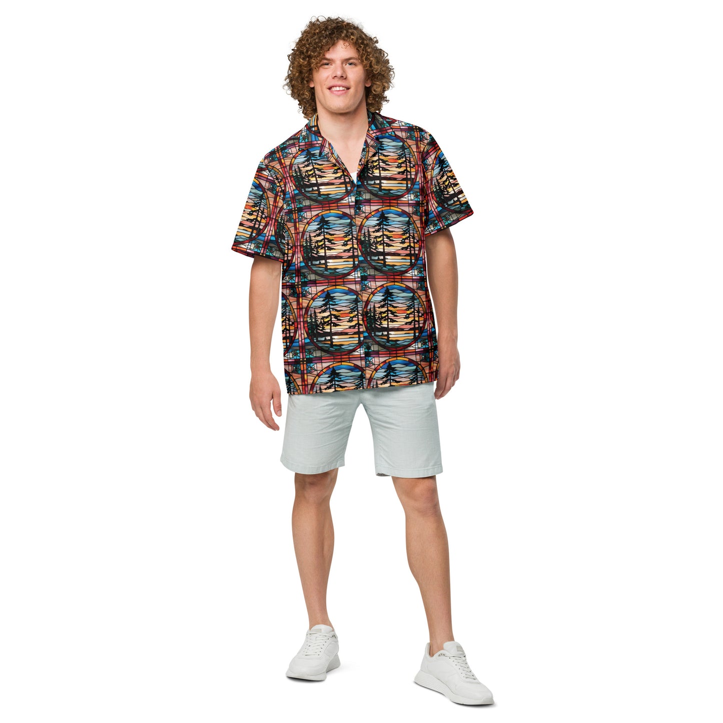 PGP Holiday Holiday Hemlock Unisex Button Shirt – Perfect for Layered Winter Looks
