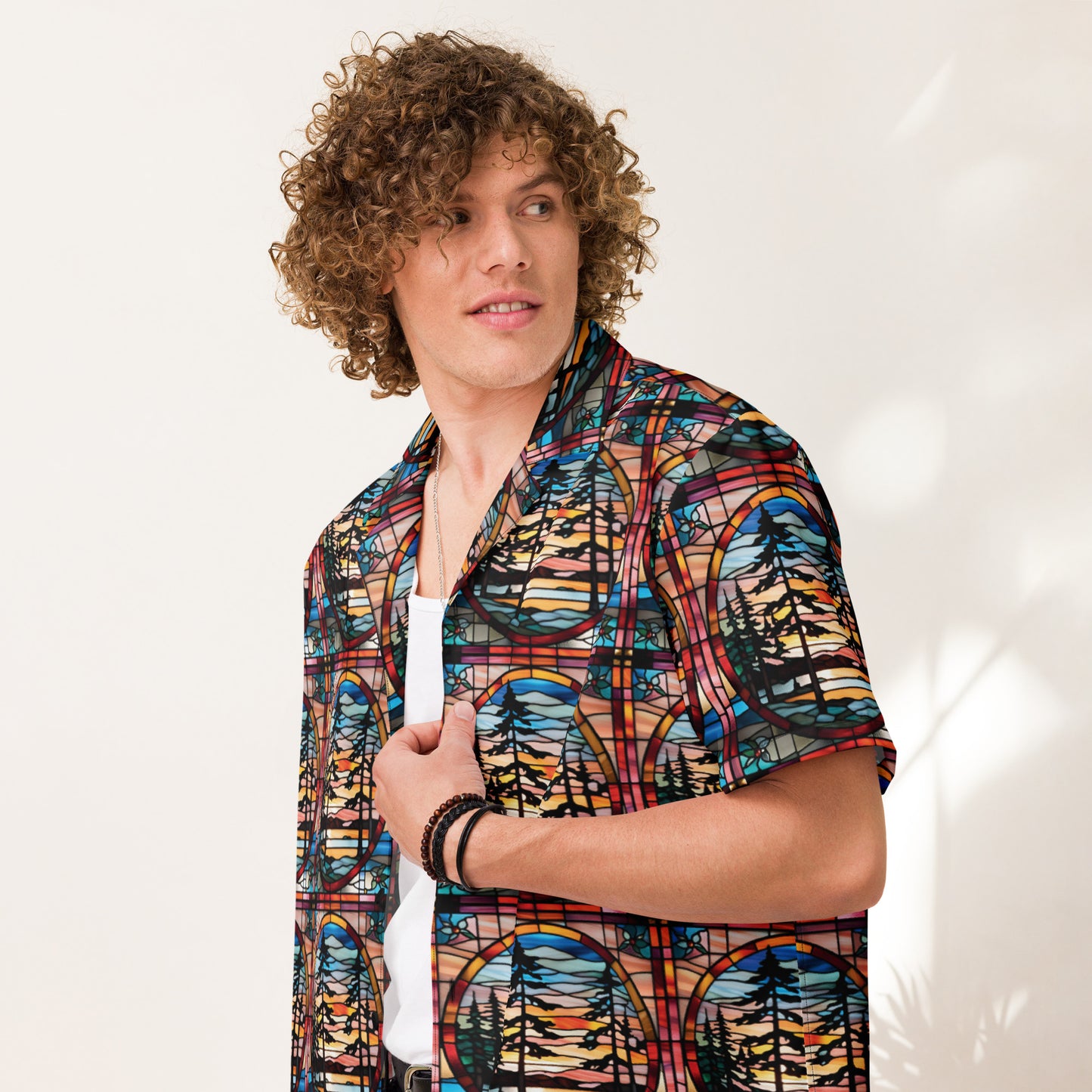 PGP Holiday Holiday Hemlock Unisex Button Shirt – Perfect for Layered Winter Looks